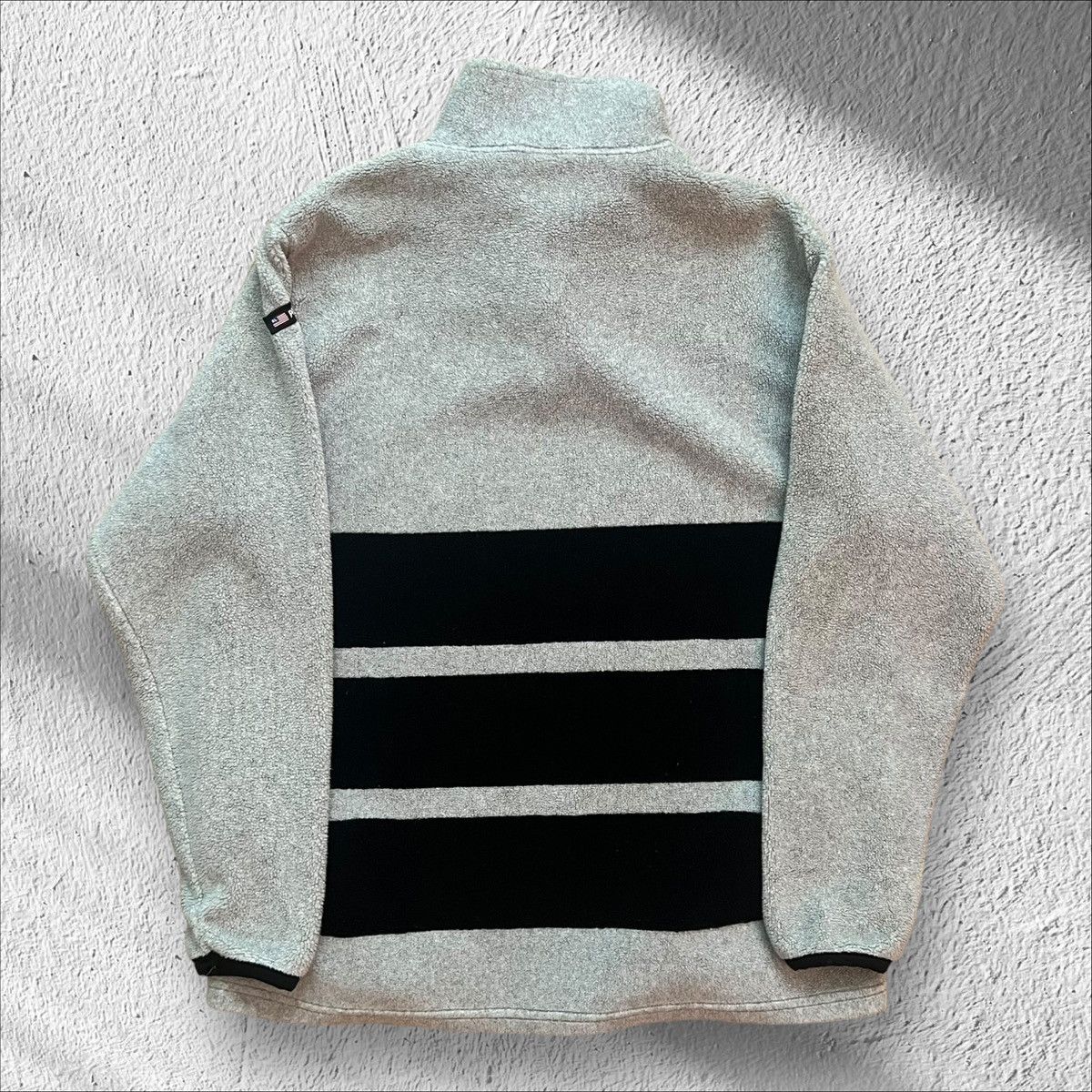 Polo Ralph Lauren Vintage 90s Polo Ralph Lauren Jeans Striped Fleece Pullover Size US L / EU 52-54 / 3 - 2 Thumbnail