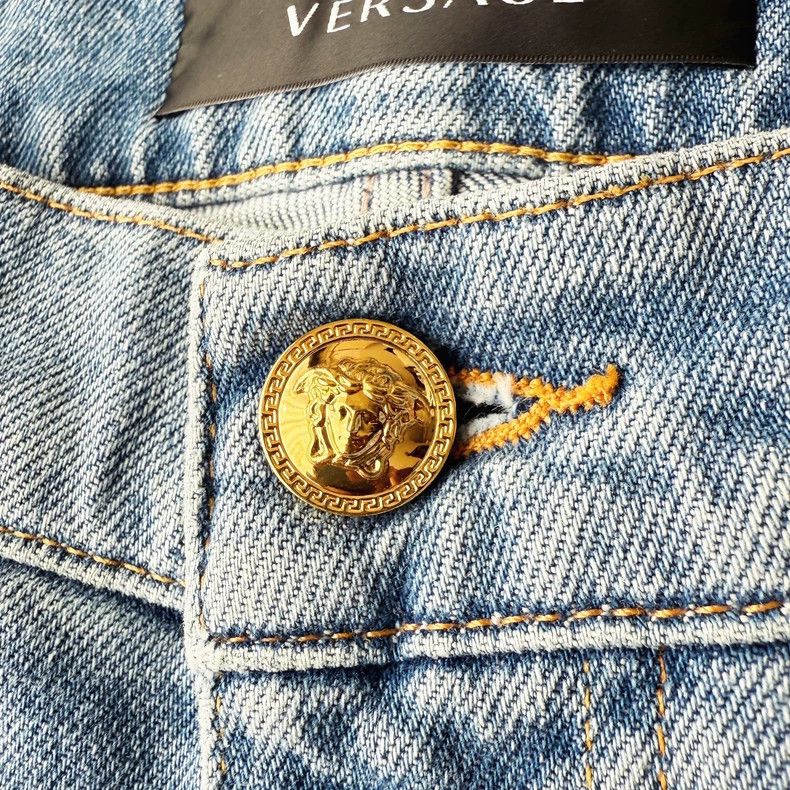 Versace Versace Embroidered jeans Size US 32 / EU 48 - 5 Thumbnail