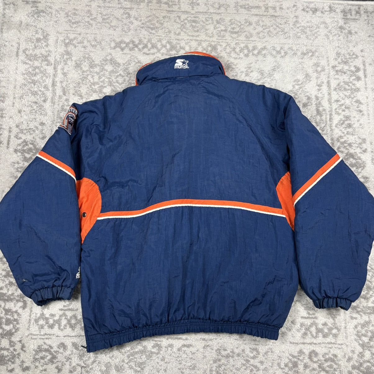 Starter Vintage STARTER Jacket Illinois Fighting Quilted Size Large Size US L / EU 52-54 / 3 - 5 Thumbnail