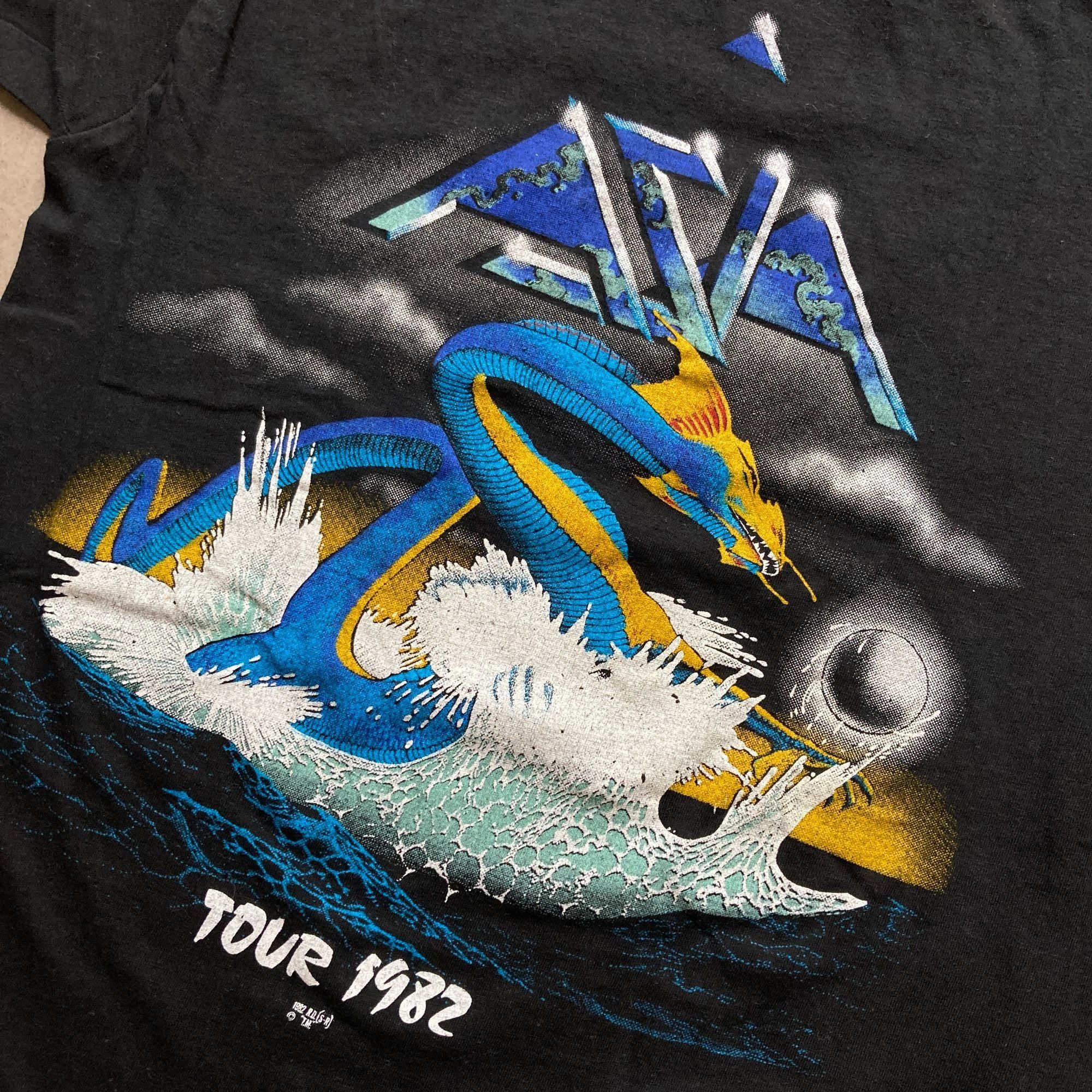 Other Asia Tour 1982 Vintage Single Stitch T-Shirt With Dragon Gra Size US S / EU 44-46 / 1 - 5 Thumbnail