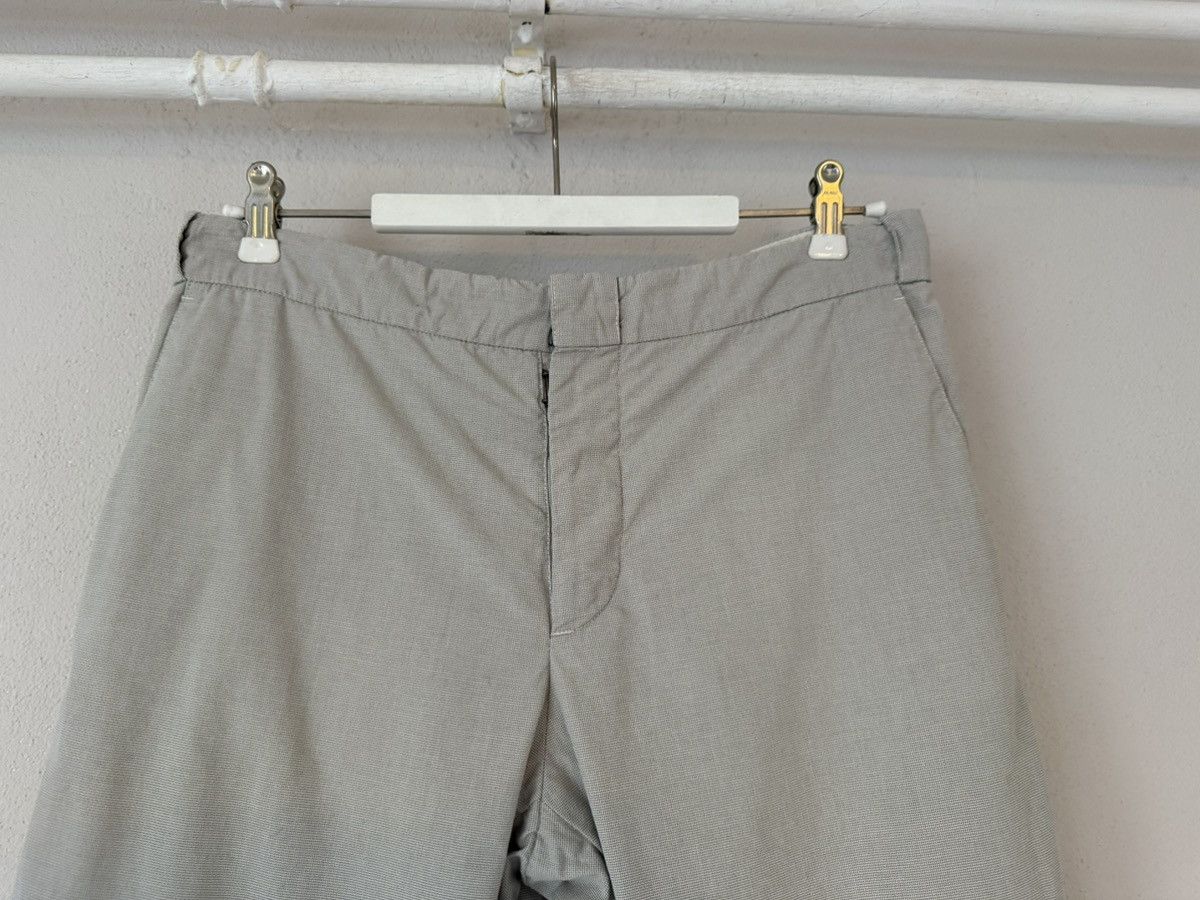 Maison Margiela Slim Fit Light Grey Cotton Trousers Size US 34 / EU 50 - 3 Thumbnail