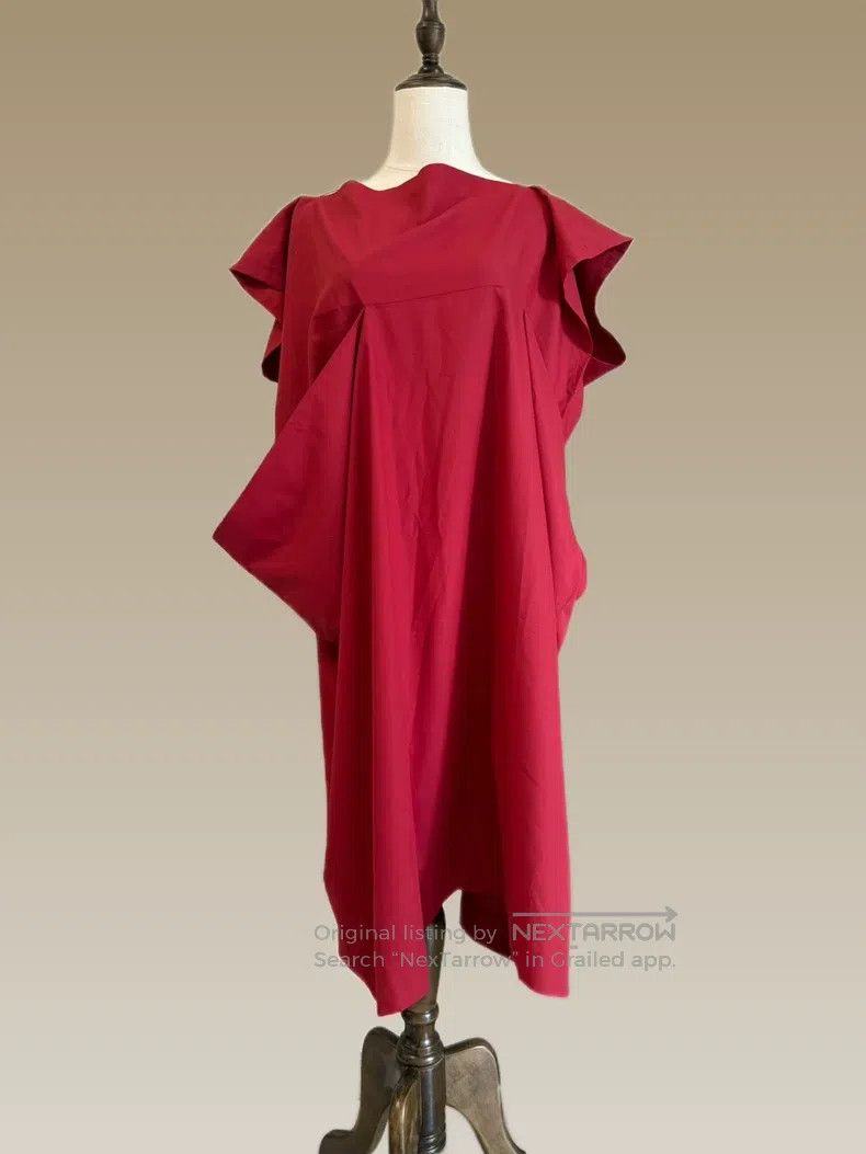 Issey Miyake Issey Miyake Origami Style Dress Size L / US 10 / IT 46 - 1 Thumbnail