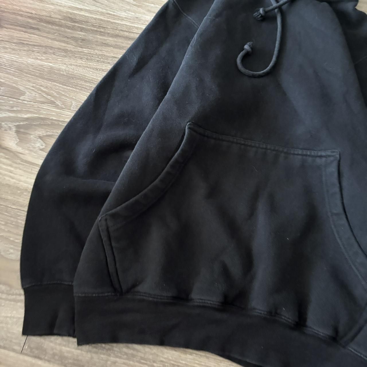 Vintage Crazy Vintage Y2K/2000s Black Blank Heavyweight Essential Pullover Hoodie! Size S Size US S / EU 44-46 / 1 - 3 Thumbnail
