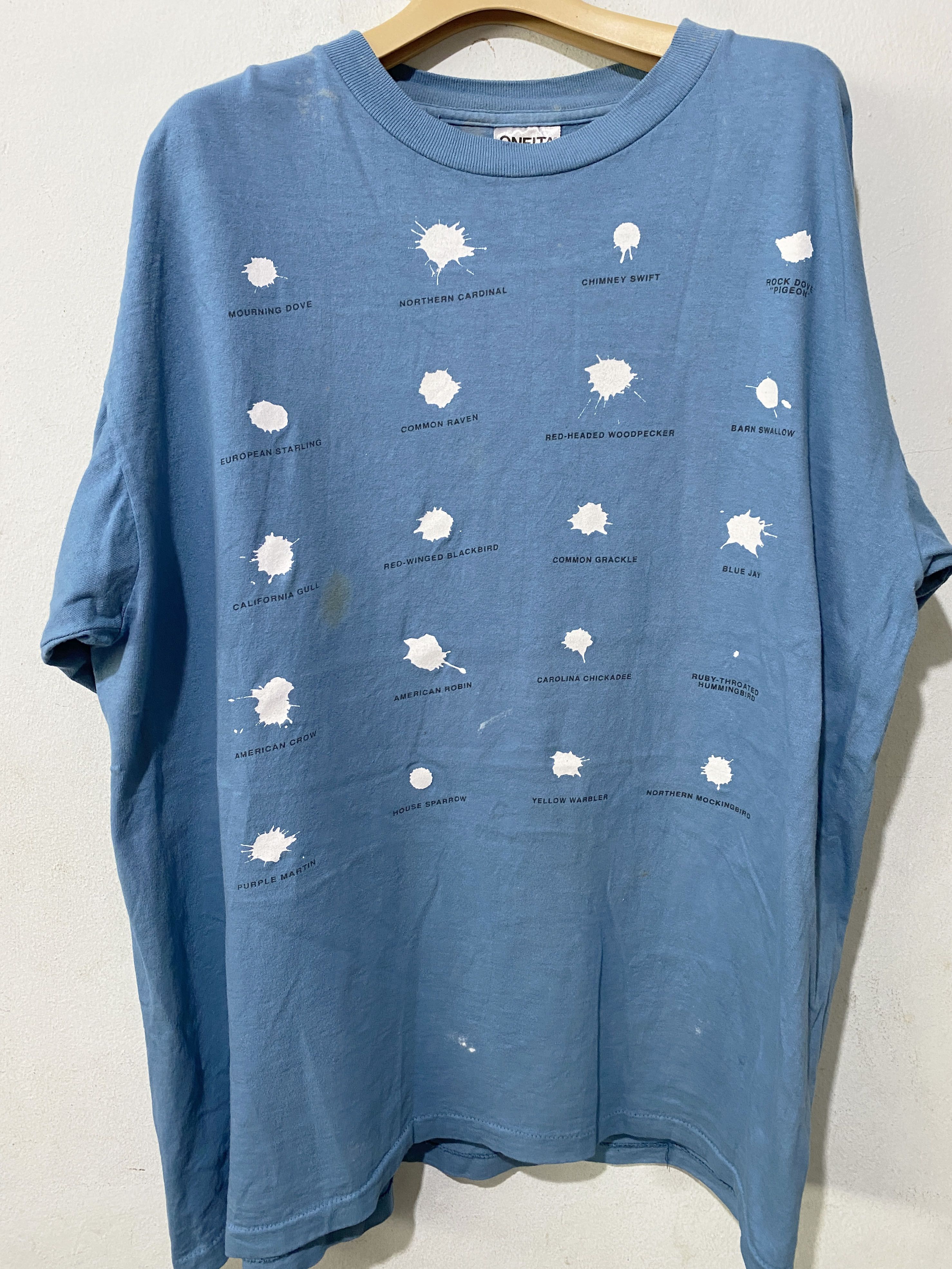 Vintage Vintage Bird Poop Identification Shirt Size US XL / EU 56 / 4 - 1 Thumbnail
