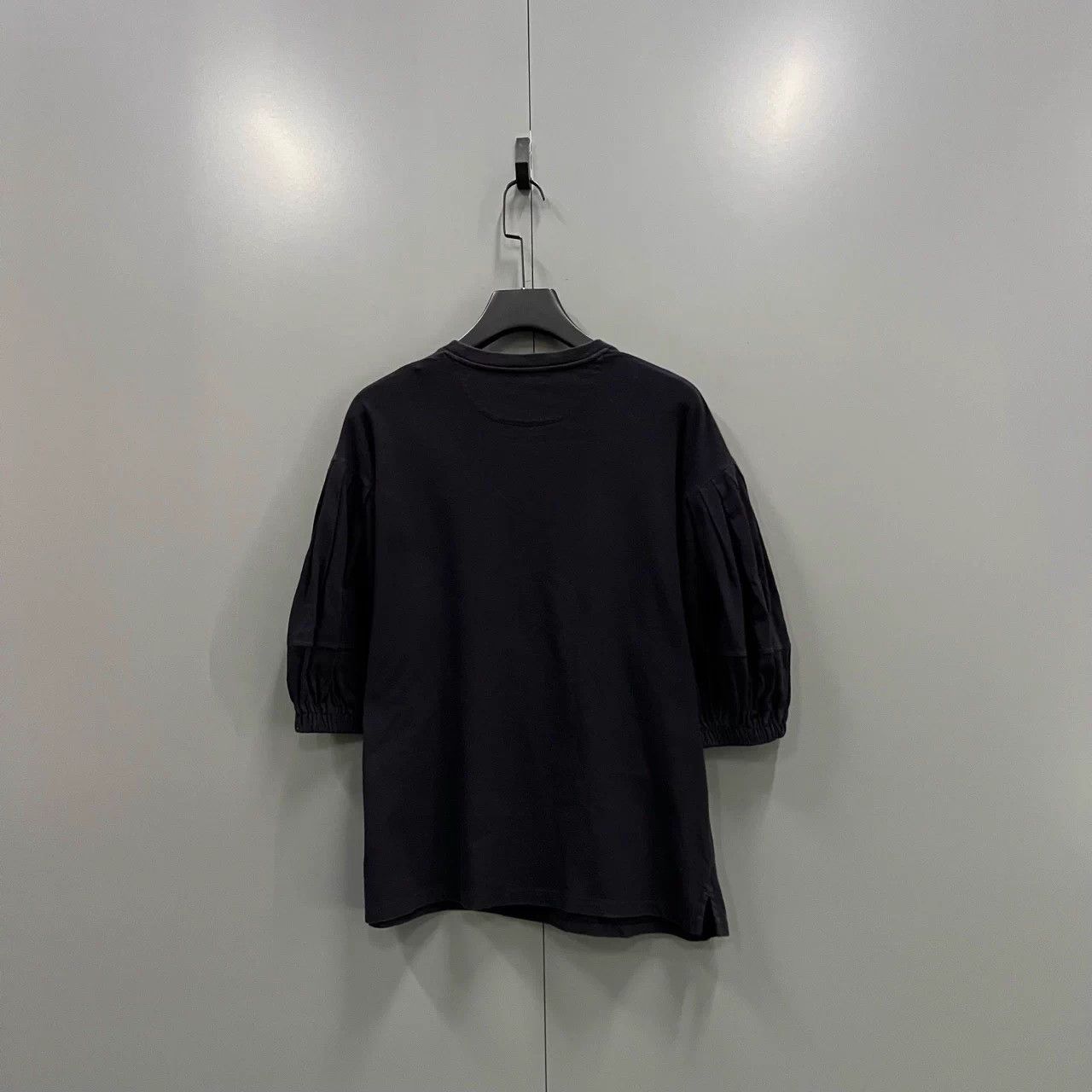 Valentino Valentino Black Large Logo Short-Sleeve T-shirt XS 95 New Size US XS / EU 42 / 0 - 3 Thumbnail