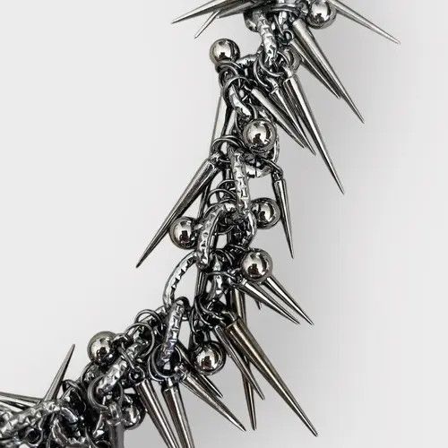 Jewelry STEAL! Y2K Punk Spikes Wallet Keychain Size ONE SIZE - 5 Thumbnail