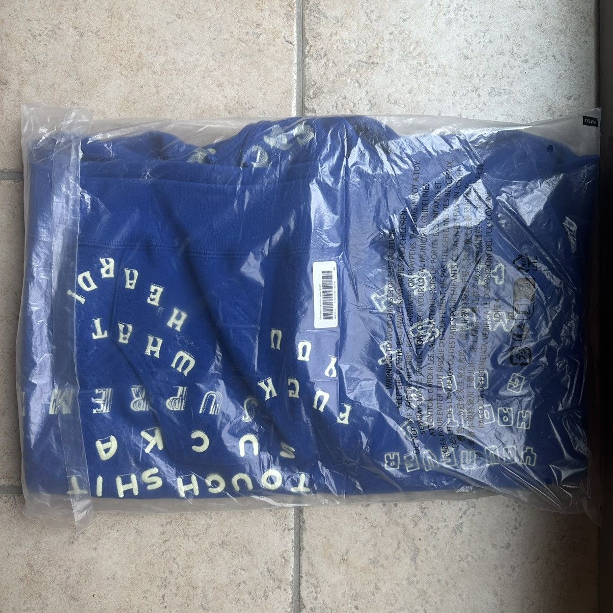 Supreme Supreme Too Deadly Hooded Sweatshirt Royal Size XXL Size US XXL / EU 58 / 5 - 2 Thumbnail