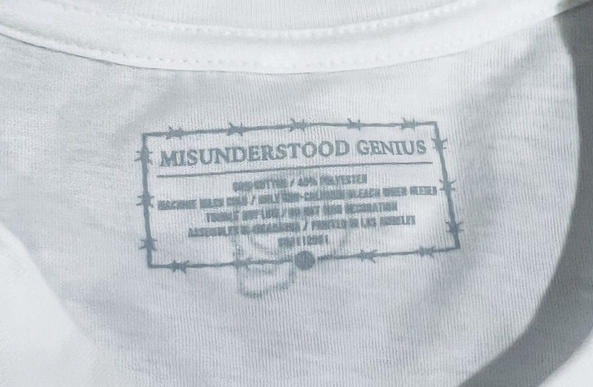 Misunderstood Misunderstood GENIUS large white tee skully gang NWOT Size US L / EU 52-54 / 3 - 4 Thumbnail