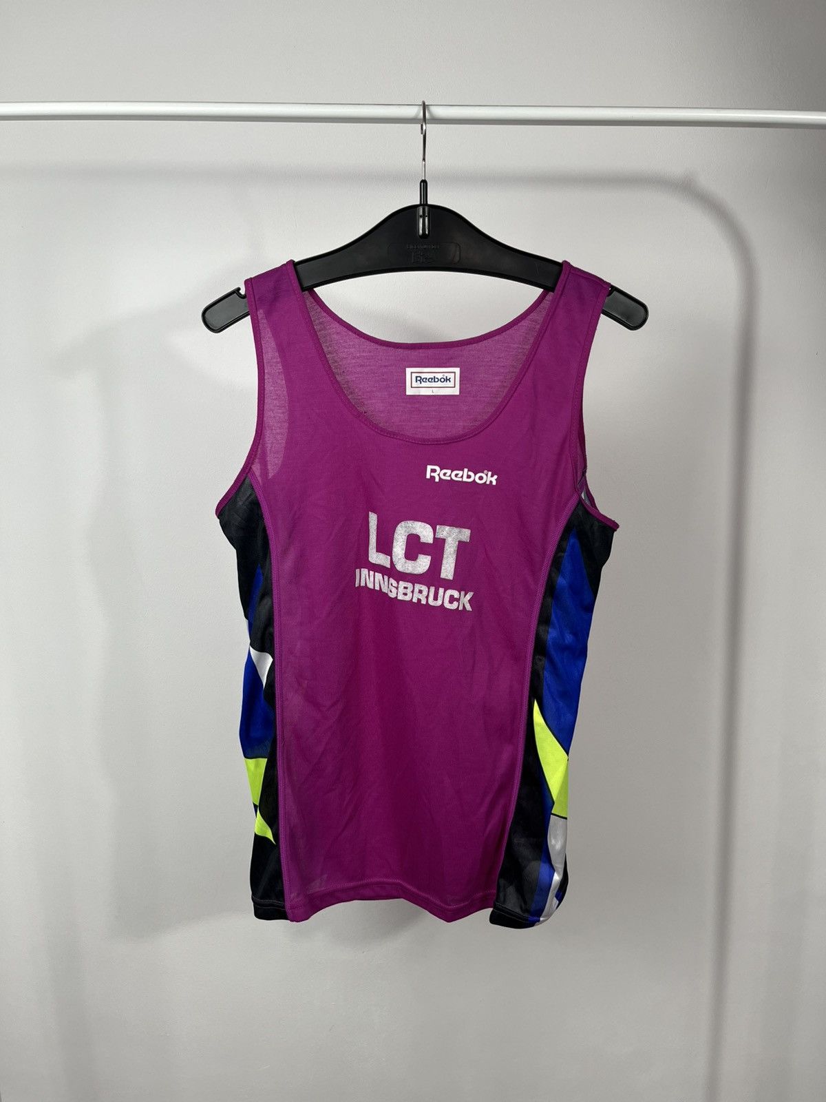 Reebok Reebok Women Tank Top LCT Innsbruck Running Sport Shirt L Size L / US 10 / IT 46 - 1 Thumbnail