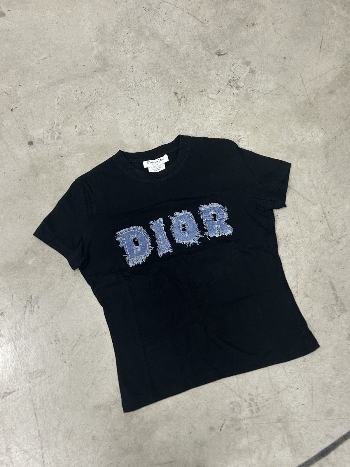 Dior Dior T-Shirt Jean Size 38/40 [Vintage – Preloved – SS2003] Size US S / EU 44-46 / 1 - 1 Thumbnail
