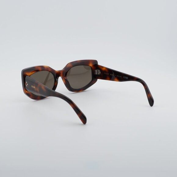 Celine Celine CL40277I 53E Sunglasses Havana Cat Eye Frame, Brown Size ONE SIZE - 9 Thumbnail