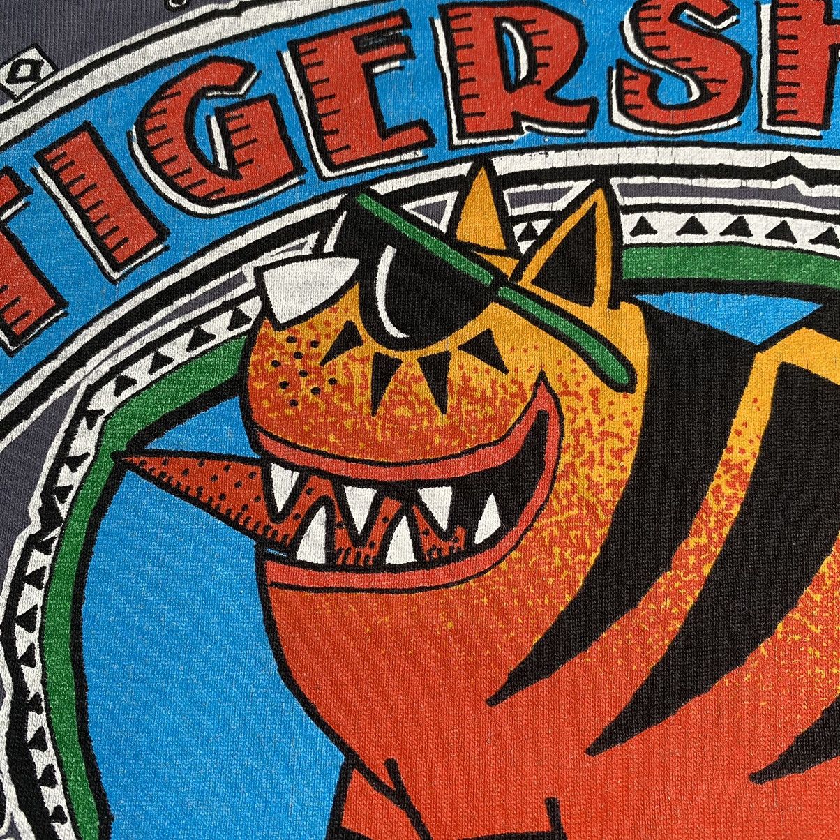 Vintage VINTAGE 1996 BONKERS TIGERSHARK SURFING T SHIRT Size US XL / EU 56 / 4 - 9 Thumbnail