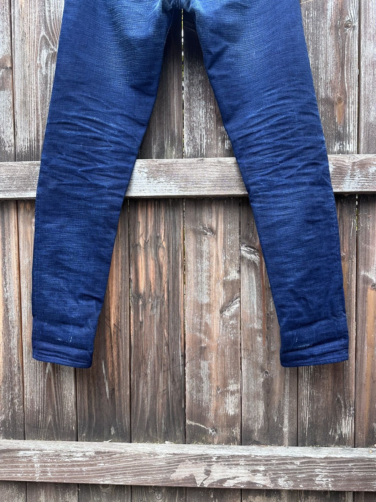 Japan Blue High tapered Sapphire slub pure blue japan x okyama denim Size US 32 / EU 48 - 7 Thumbnail