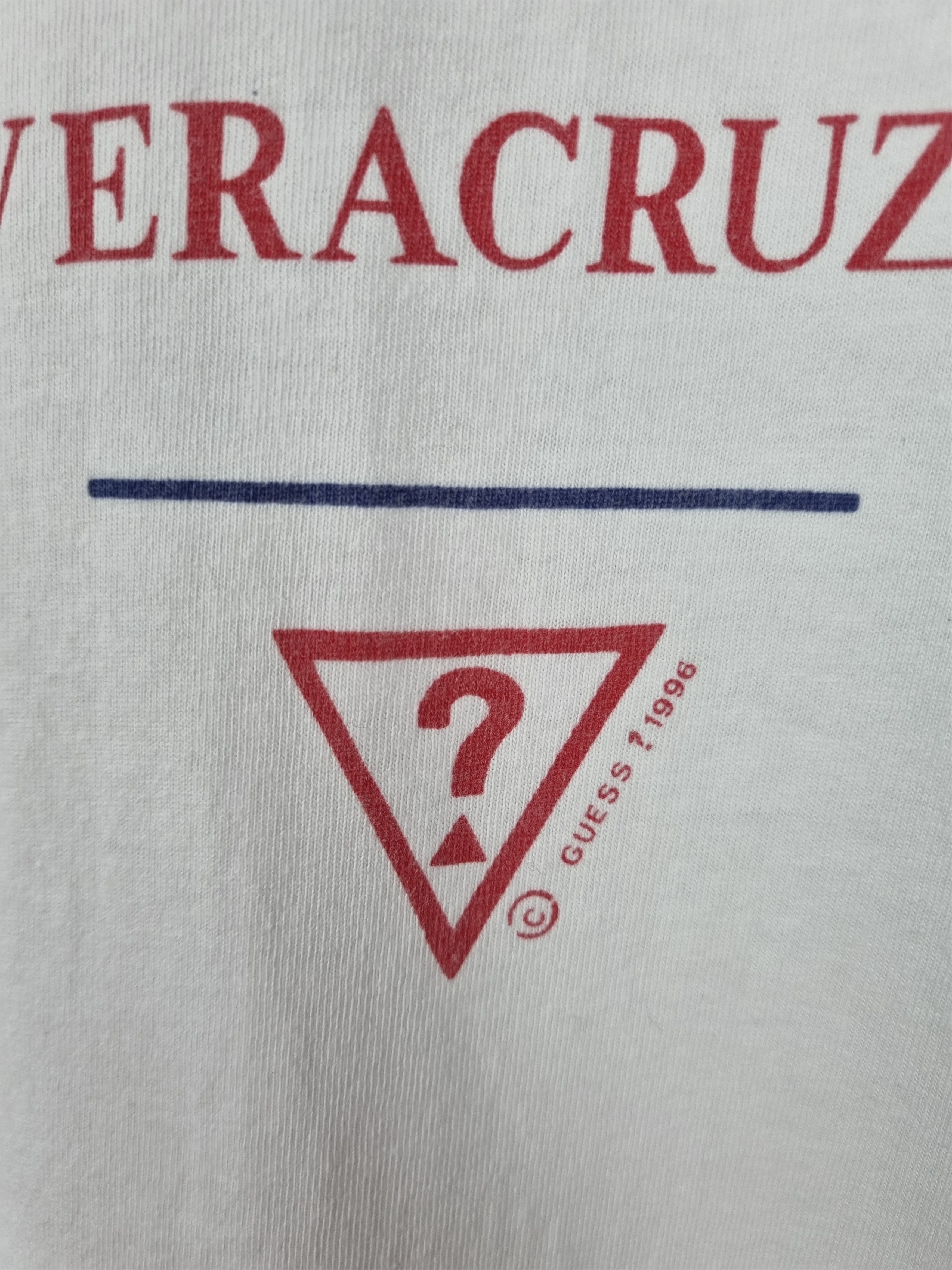 Guess '96 Vintage Guess VeraCruz Tee Shirt made in USA Size US M / EU 48-50 / 2 - 9 Thumbnail