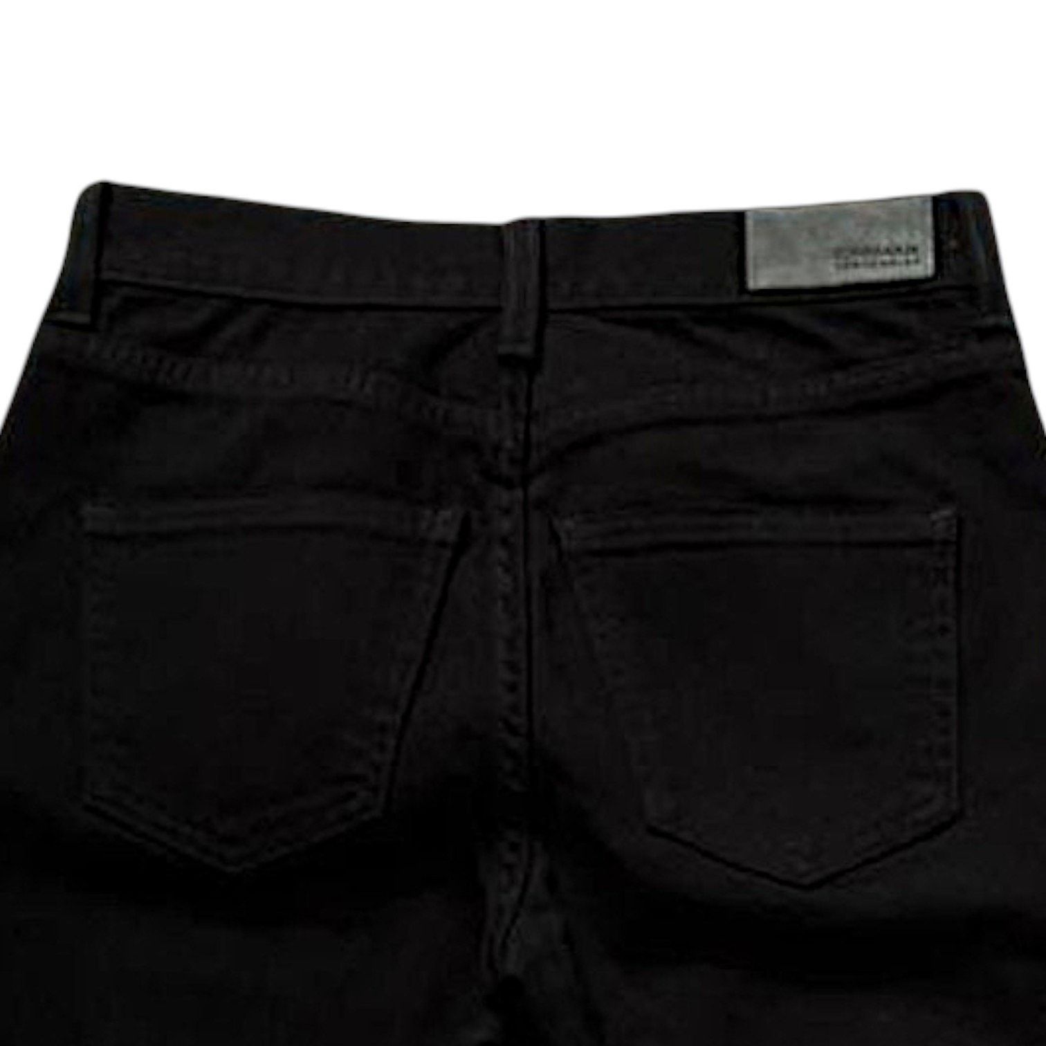 NBDN Nobrandedon Carmar Black/White Pants | Size 23 Size 24" / US 00 / IT 34 - 4 Thumbnail
