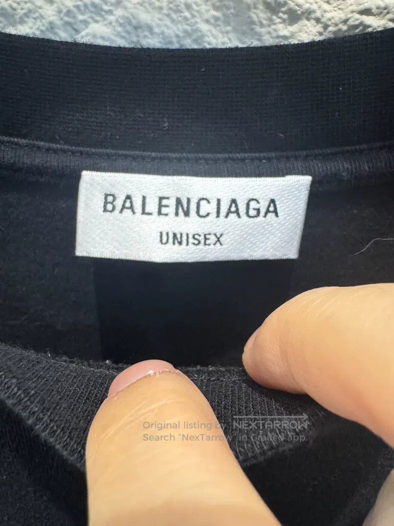 Balenciaga Balenciaga Jellyfish Graffiti Logo Letter Printed Short Sl Size US M / EU 48-50 / 2 - 2 Thumbnail