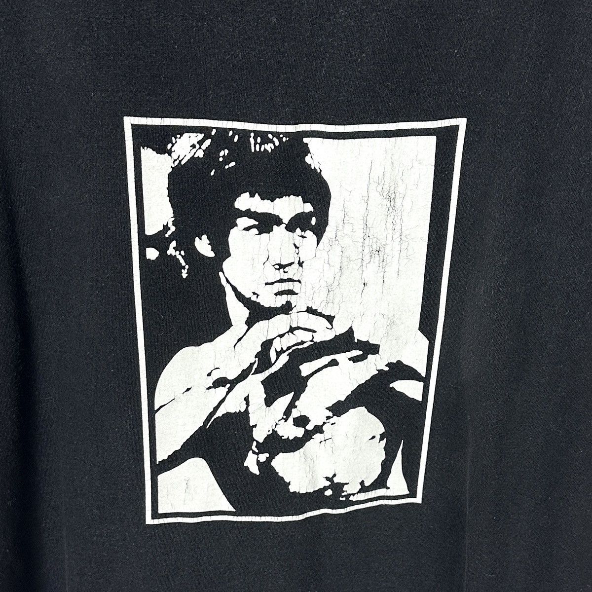 Vintage Vintage 00s Bruce Lee Legend photo tee movie actor y2k og Size US L / EU 52-54 / 3 - 4 Thumbnail