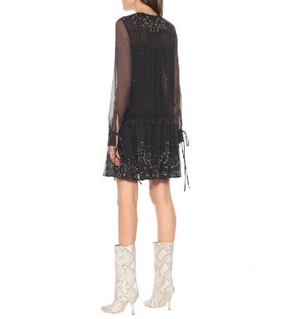 Amiri o1y0425 Mini Dress in Black Size M / US 6-8 / IT 42-44 - 3 Thumbnail