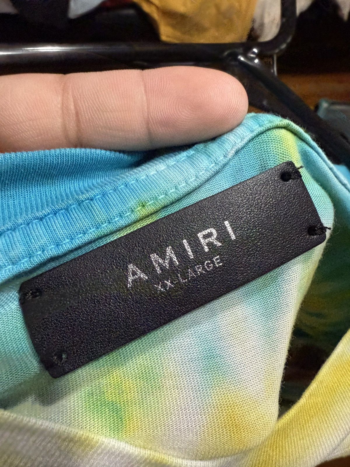 Amiri Amiri Rainbow Shirt Size XXL Size US XXL / EU 58 / 5 - 6 Thumbnail