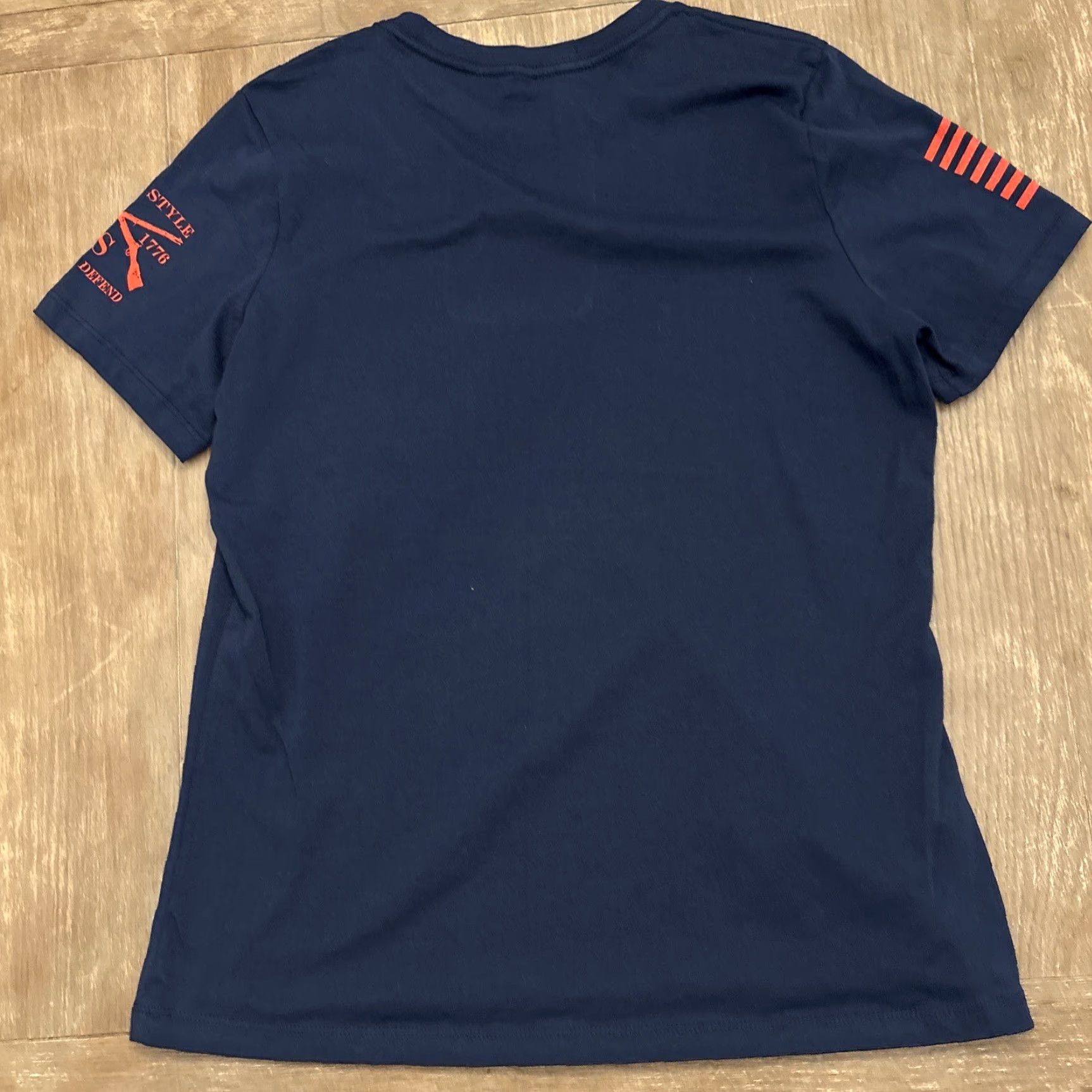 Vintage GRUNT STYLE Shirt Men M Navy Blue Yippee Ki Yay MerryF*cker Christmas Graphic Tee - Patriotic Holiday 90s Theme? Size US M / EU 48-50 / 2 - 6 Thumbnail