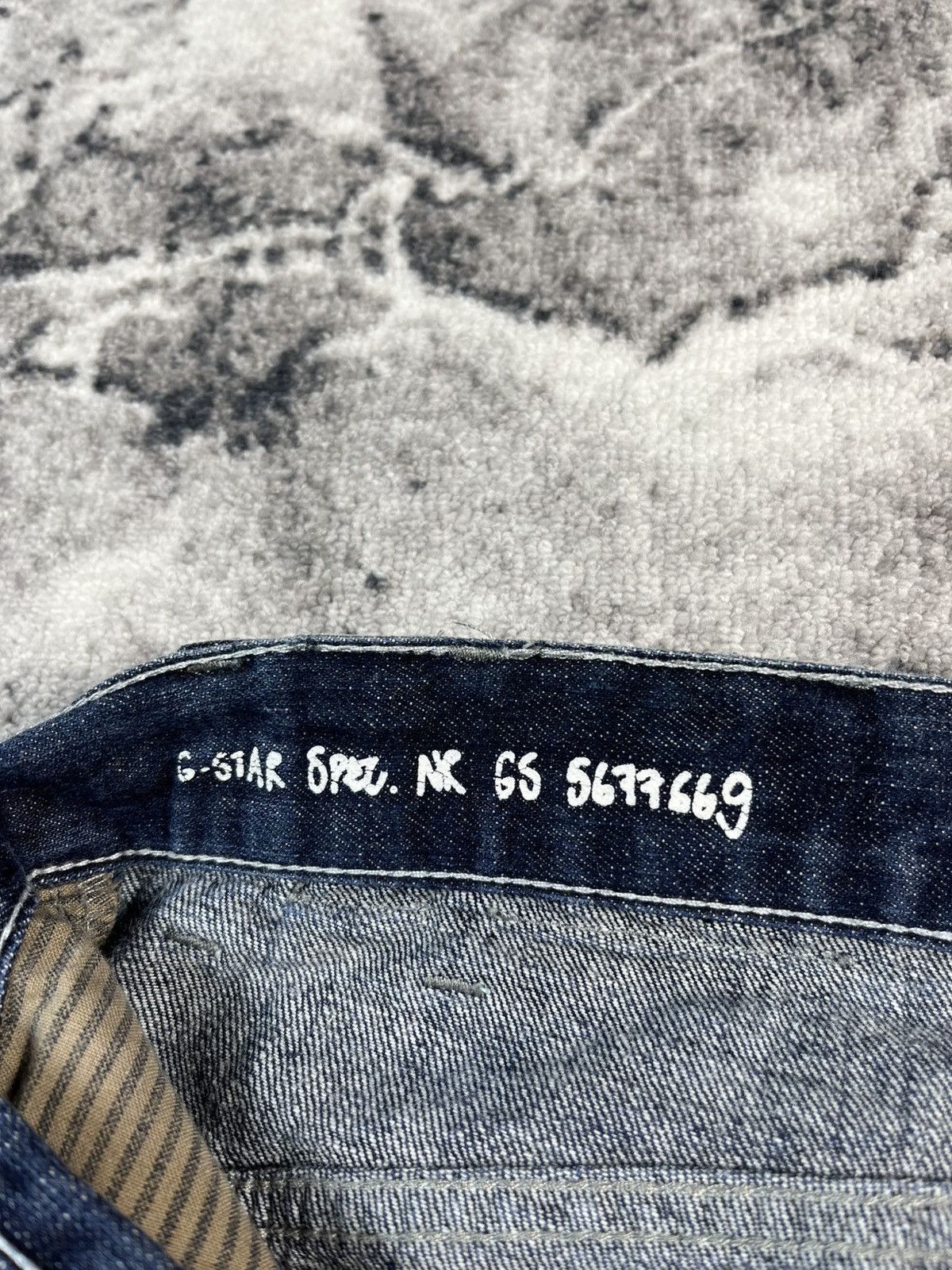 G-Star G-Star Raw 3301 Jeans Dark Wash Straight W32 Size US 32 / EU 48 - 7 Thumbnail