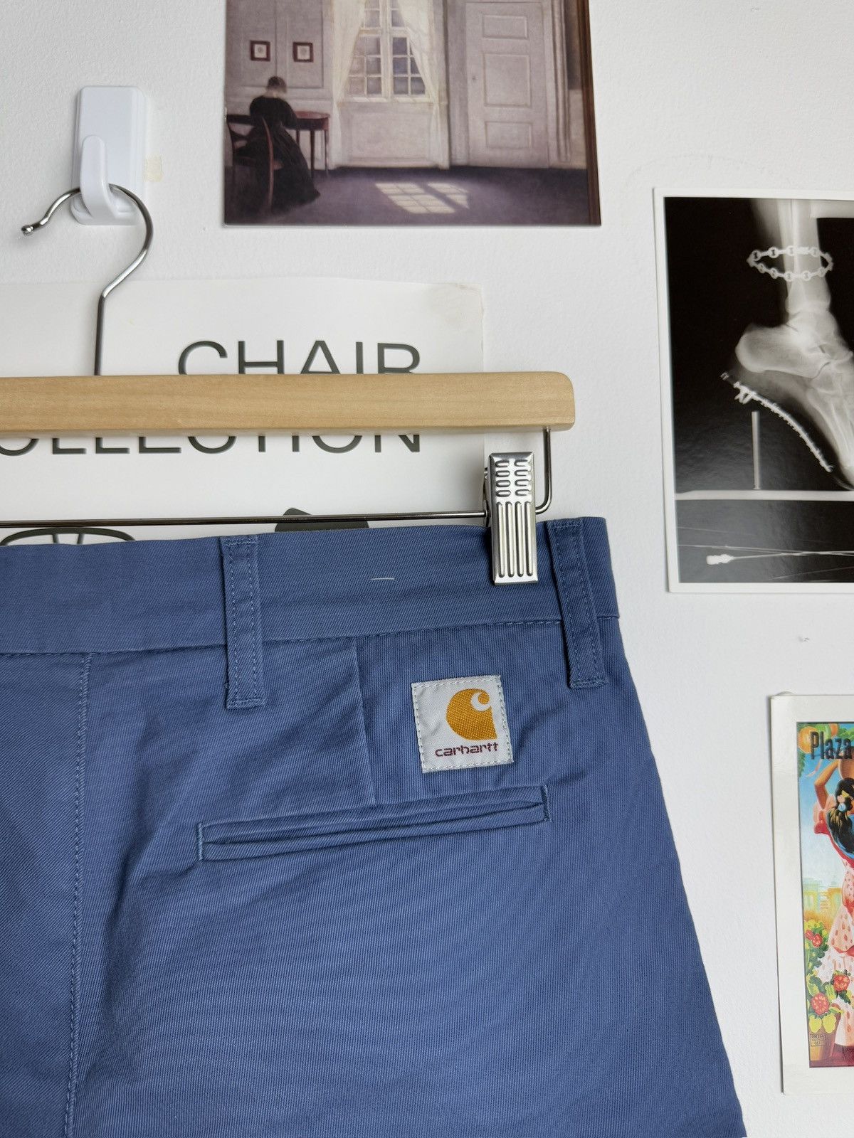 Carhartt × Designer Carhartt sid shorts jorts 29 designer streetwear skate baggy Size US 29 - 3 Thumbnail