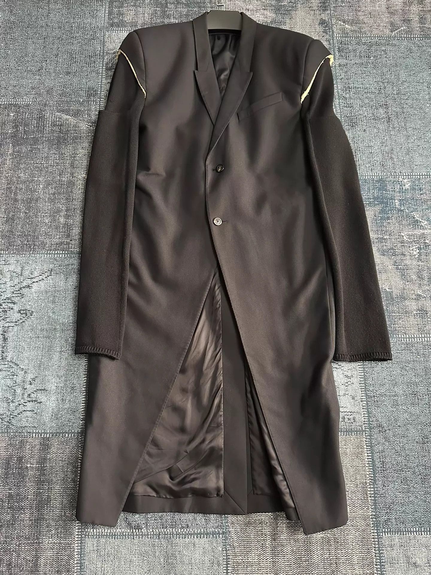 Rick Owens Rick Owens FW21 Jumbo Tatlin Oversized Paneled Knit 40 Coat Size S / US 4 / IT 40 - 1 Thumbnail