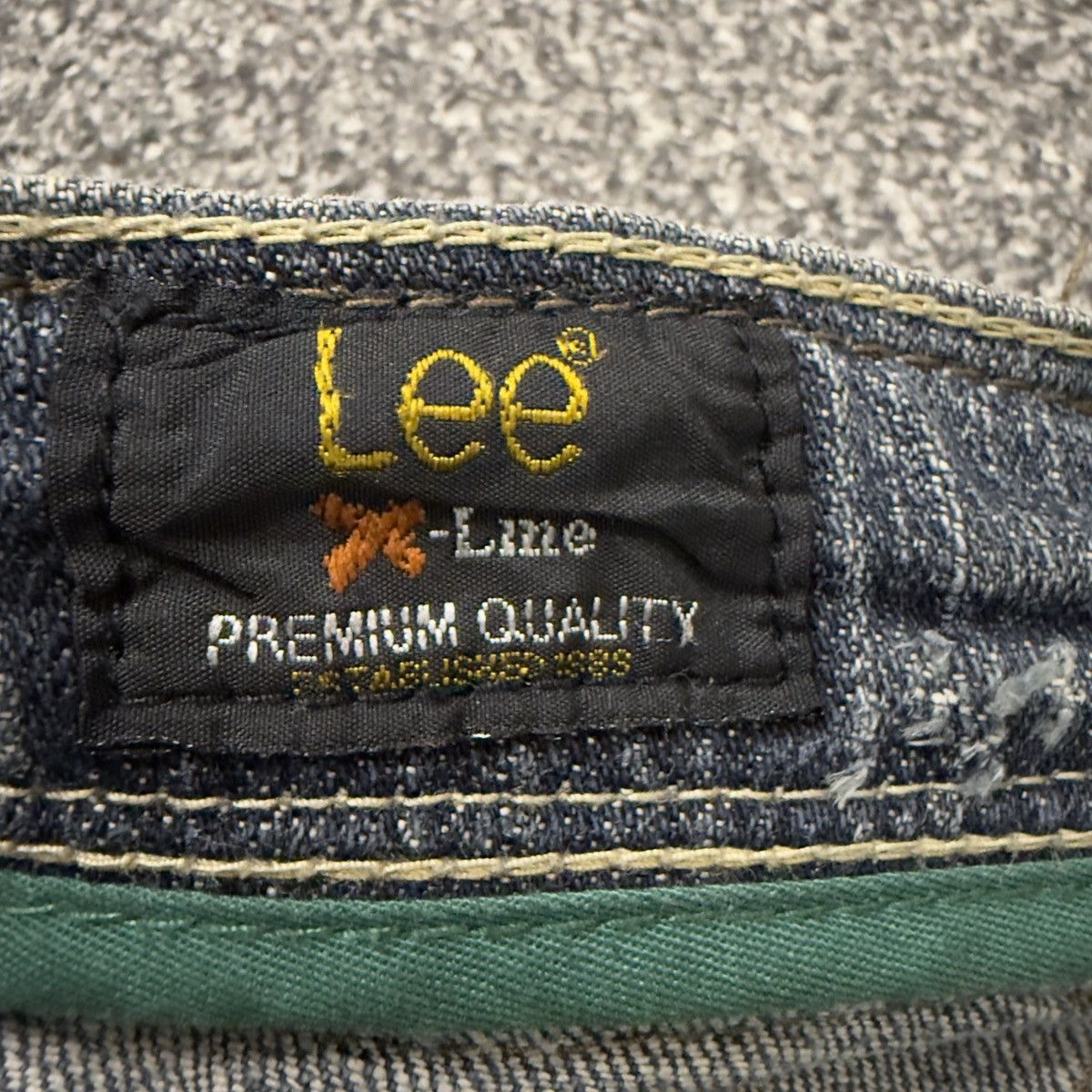 Lee 🔥 Vintage 90s Flared x-Line Lee Trashed Distressed Jeans Size US 30 / EU 46 - 14 Thumbnail