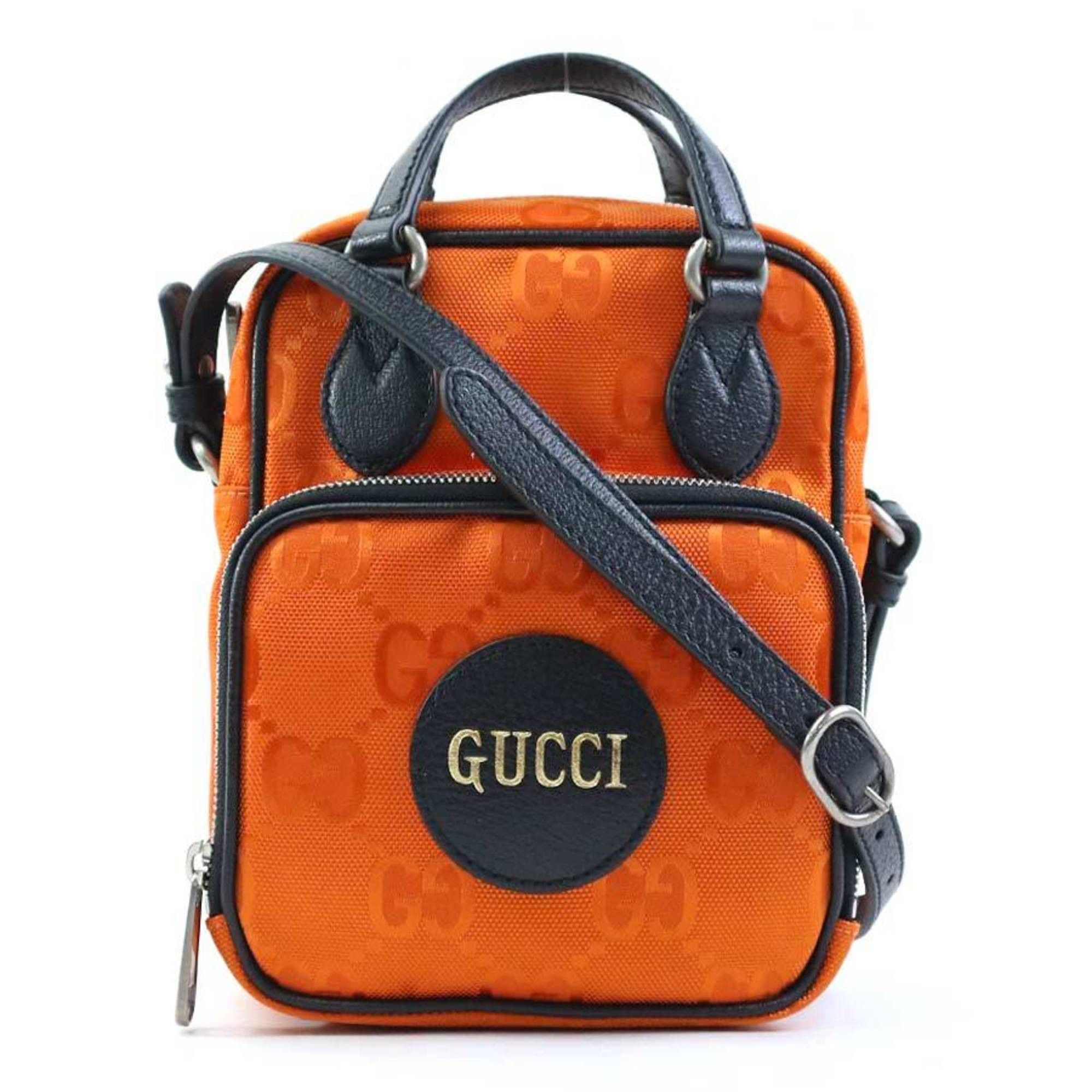 Gucci GUCCI shoulder bag OFF THE GRID nylon canvas orange men's 625850 r10341a Size ONE SIZE - 1 Thumbnail
