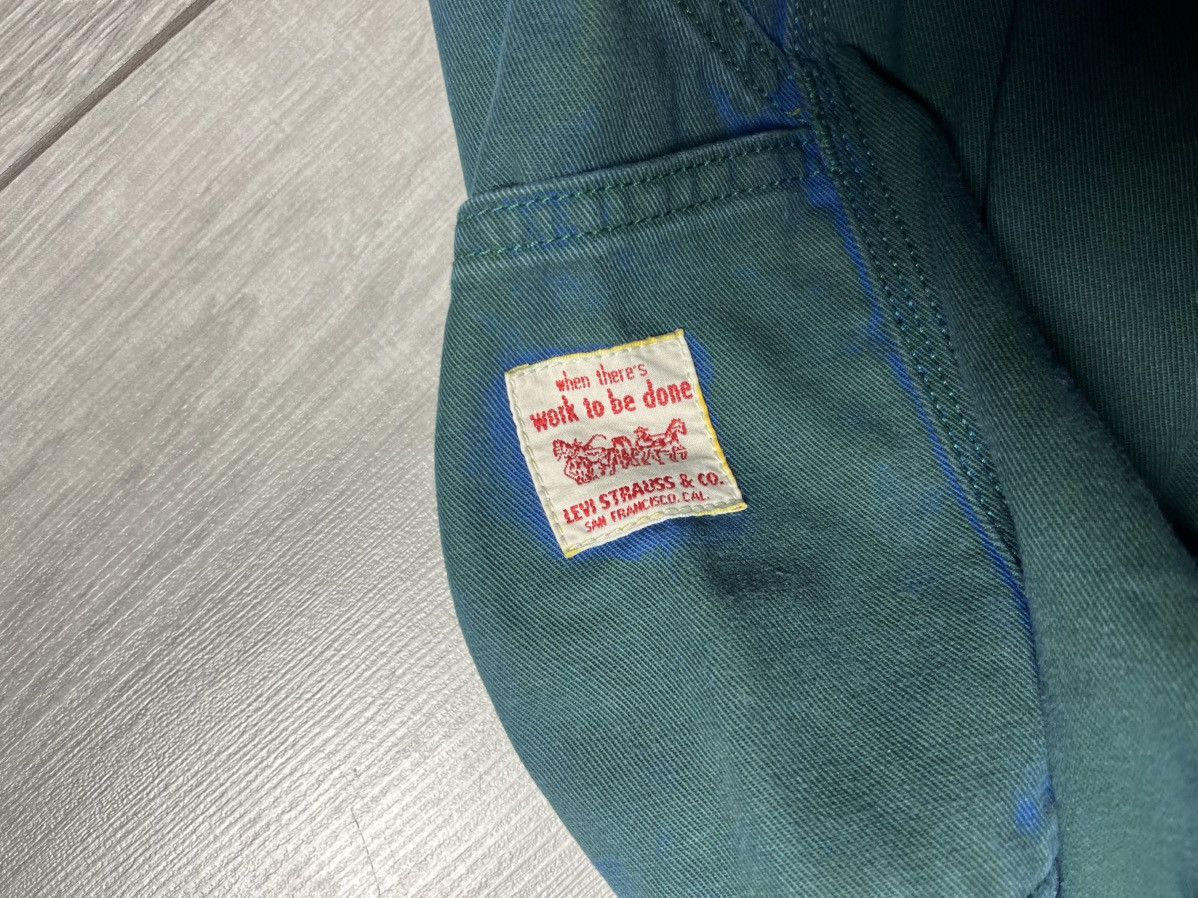 Levi's Levi's jeans Dark Teal Work To Be Done Garment Dyed 29x32 Size US 29 - 6 Thumbnail