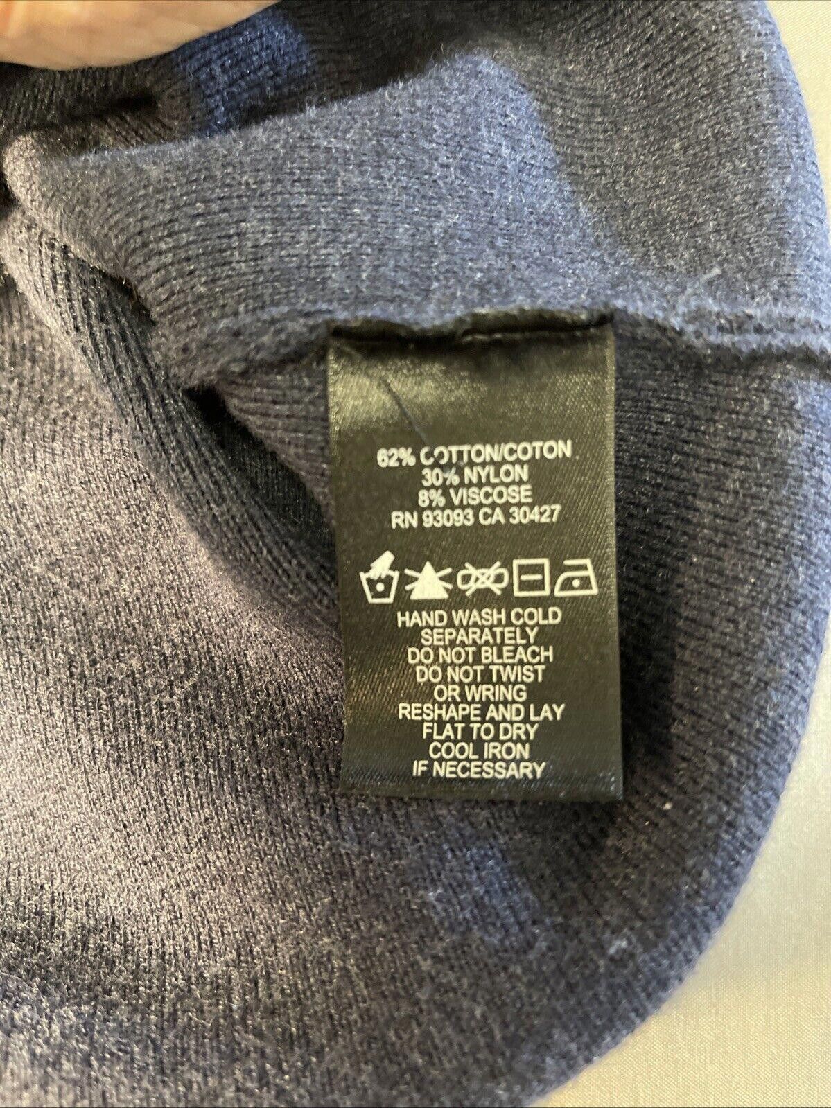 Designer Nic+Zoe Polished Knit Peacoatt Dark Indigo Blue W Large Size L / US 10 / IT 46 - 3 Thumbnail