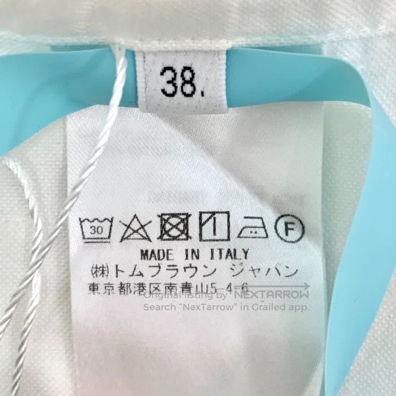 Thom Browne Thom Browne White long-sleeved shirt with double-breasted Size XS / US 0-2 / IT 36-38 - 8 Thumbnail