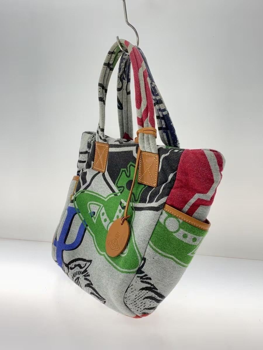 Vivienne Westwood Grafitti Orb Tote Bag Size ONE SIZE - 2 Thumbnail