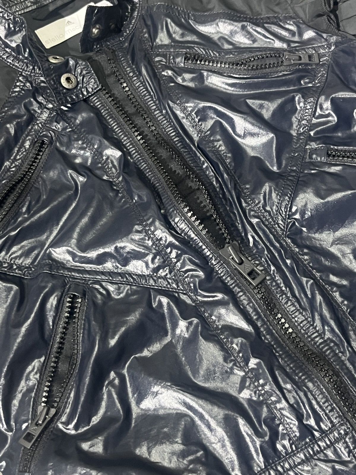 Adidas Stella McCarney Black Crop Jacket
