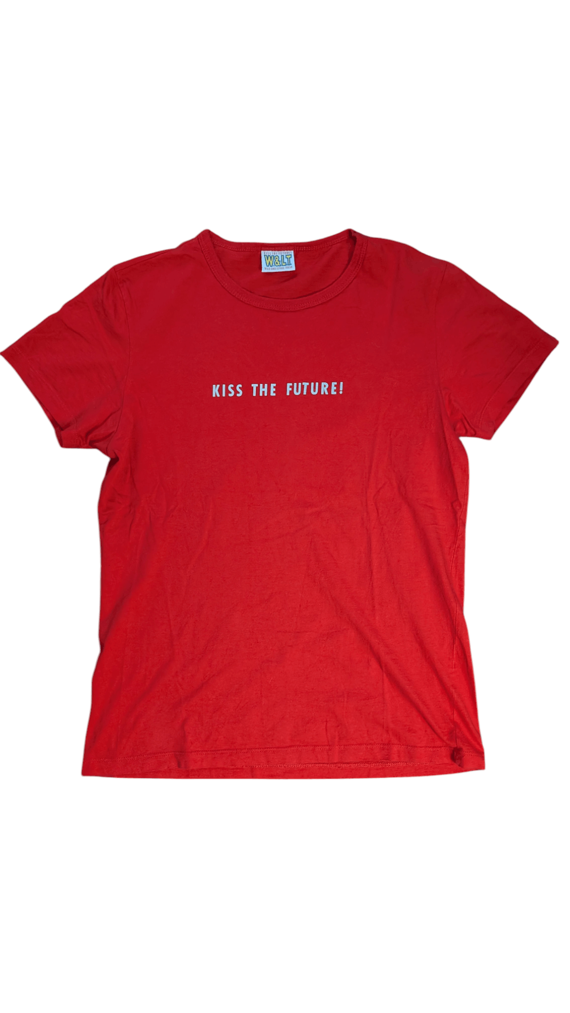 90s W&LT “KISS THE FUTURE\" l/s tee BLK 90s W&LT “KISS THE FUTURE