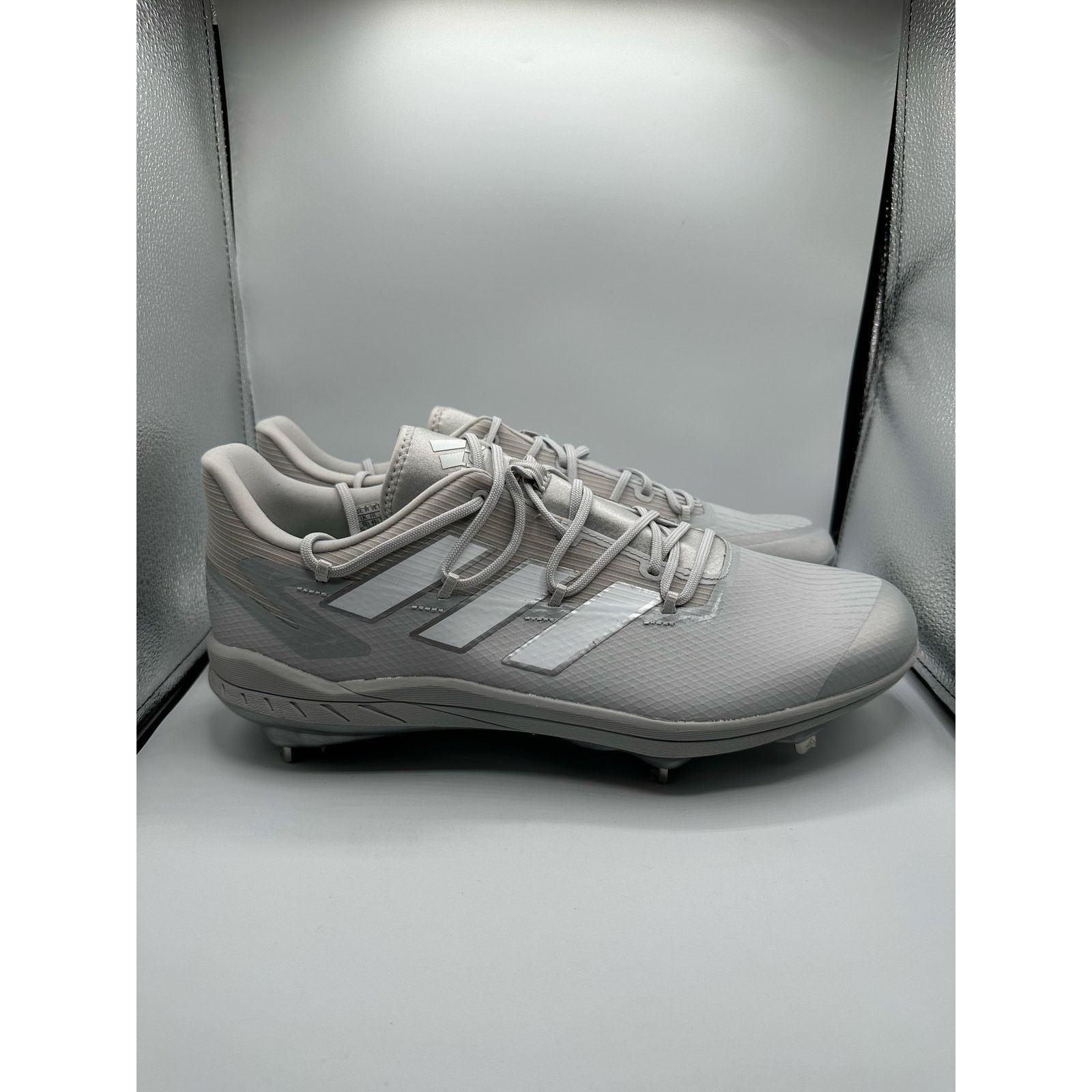 Adidas Adidas Adizero Afterburner 8 “Light Grey” size 14 men’s Size US 14 / EU 47 - 3 Thumbnail