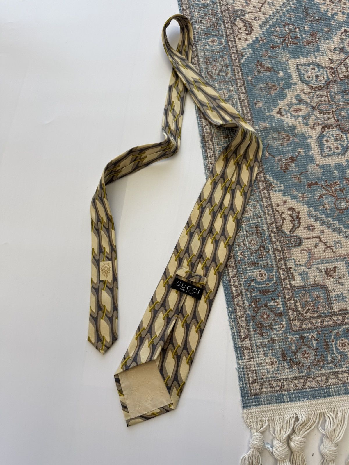 Gucci Rare Gucci Vintage Silk Ties Size ONE SIZE - 1 Thumbnail