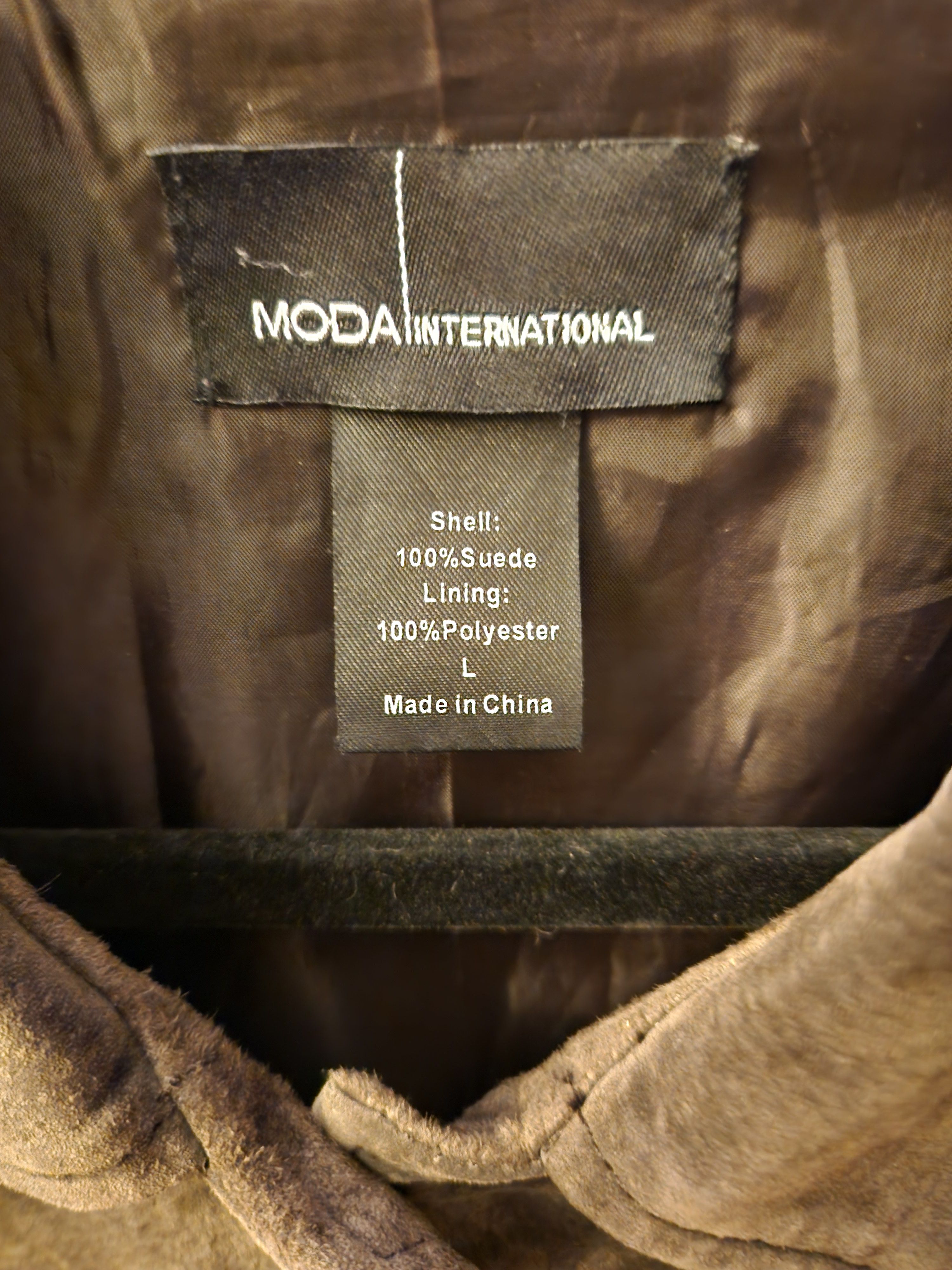 Other Men's Suede Leather Jacket Size US L / EU 52-54 / 3 - 3 Thumbnail