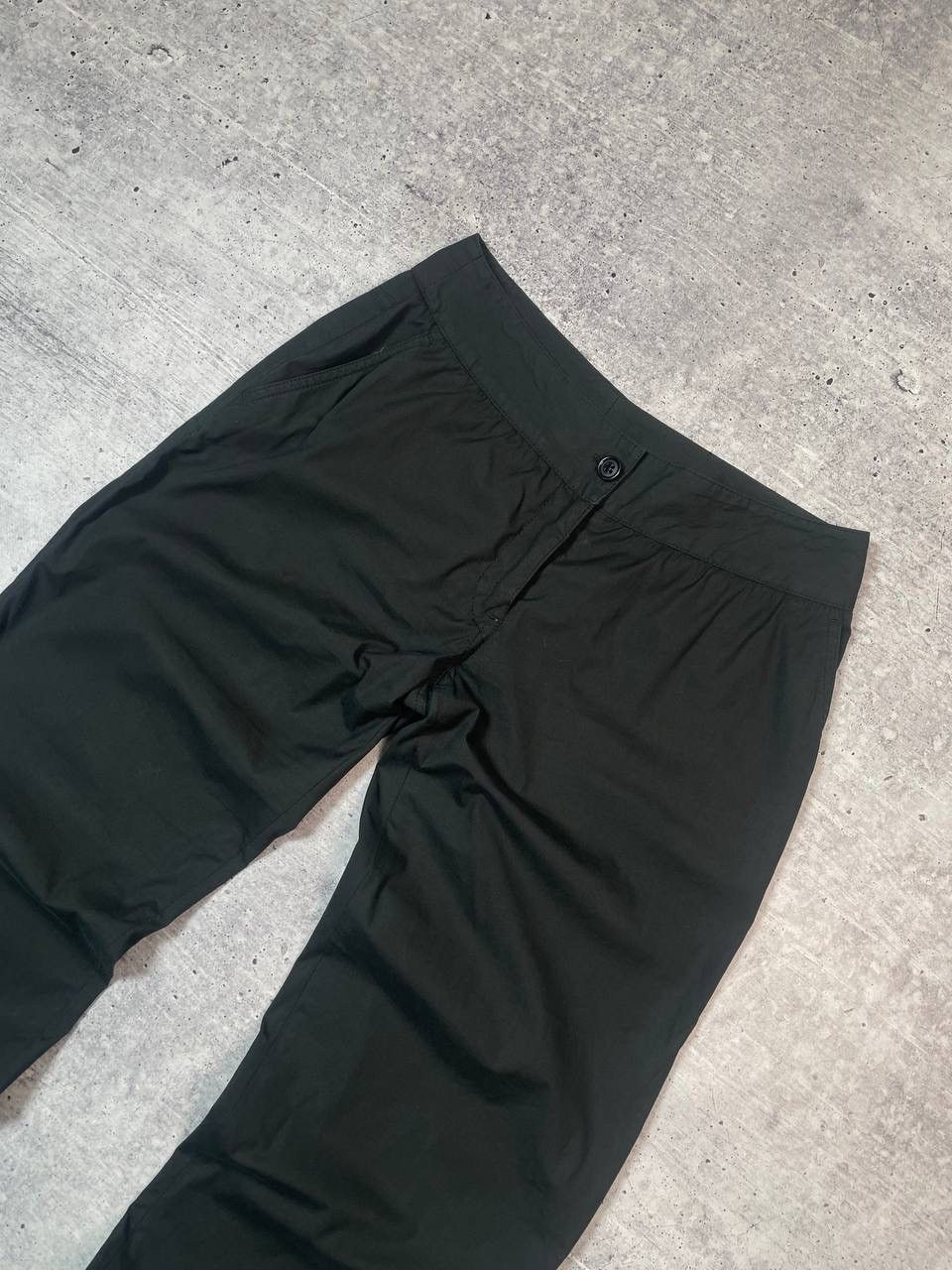 Prada Vintage 00s Prada Cotton Nylon Pants Y2K Size 30" / US 8 / IT 44 - 3 Thumbnail