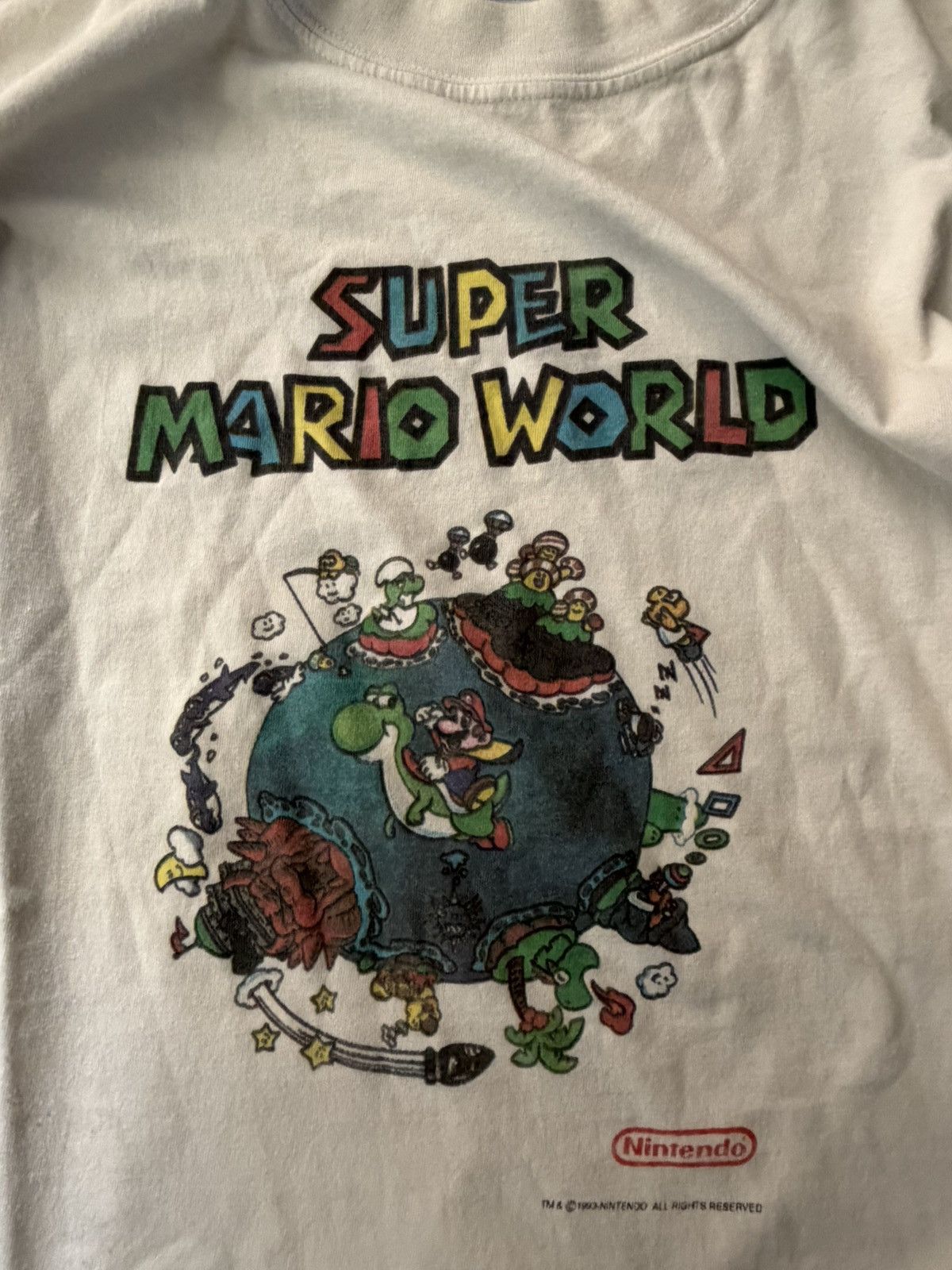 Nintendo 1993 Vintage Nintendo licensed super mario tee Size US S / EU 44-46 / 1 - 3 Thumbnail