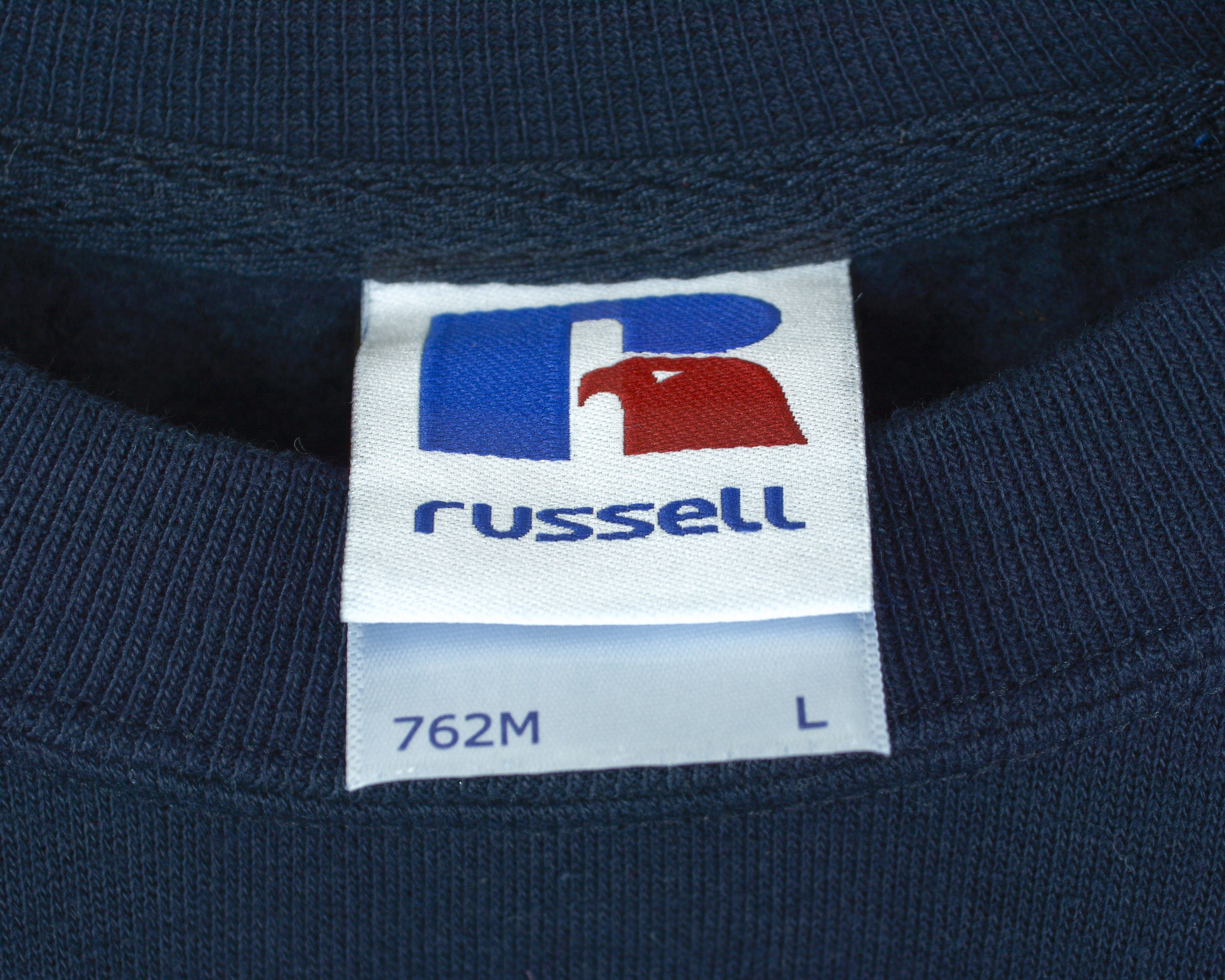 Russell Athletic × Vintage Pullover Jumper Euromaster L Sweater Sweatshirt Crew Neck Size US L / EU 52-54 / 3 - 7 Thumbnail