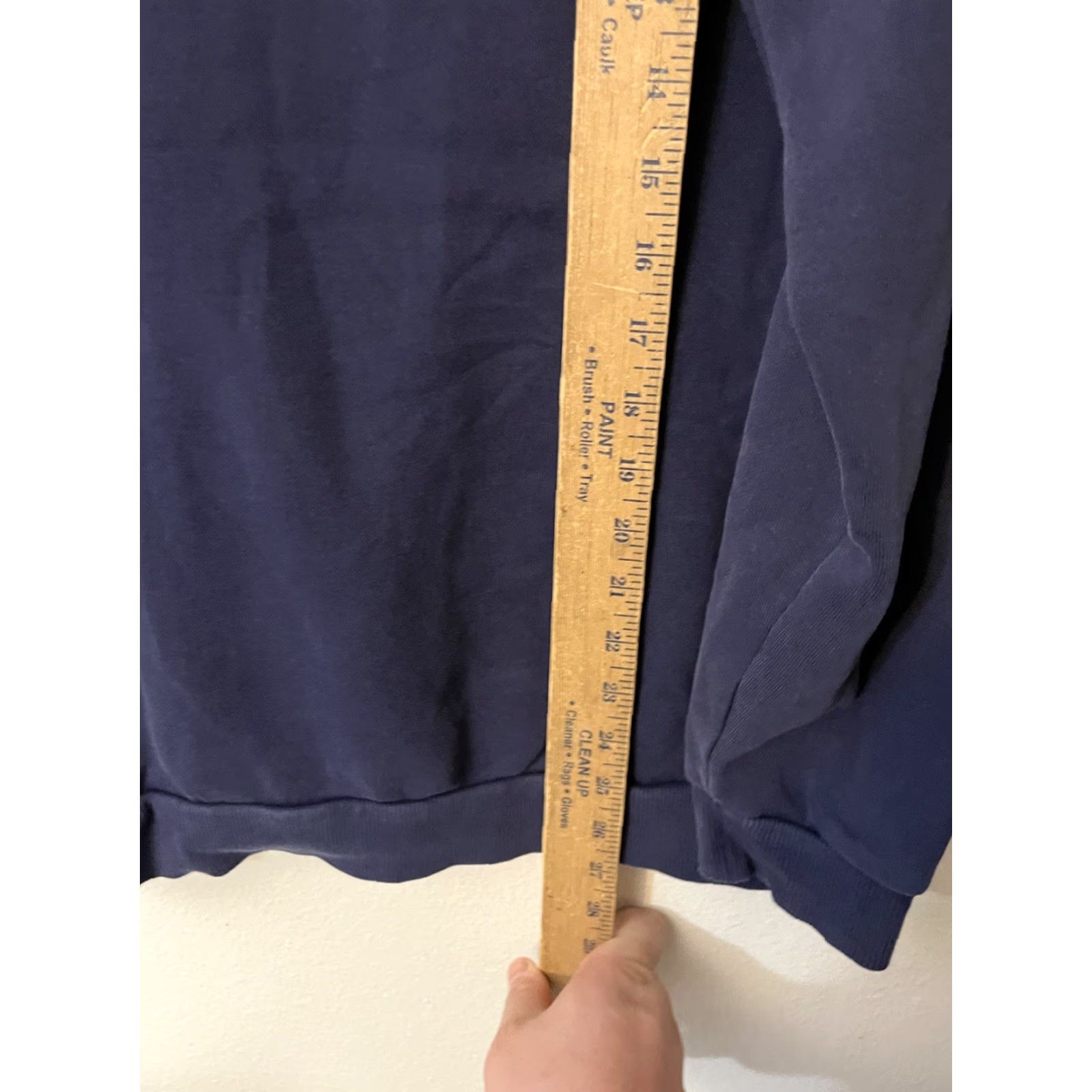 Puma PUMA Pullover Hoodie Sweatshirt Mens M Navy Logo Front Sleeve Logo Front Kangaroo Pocket Hooded Size US M / EU 48-50 / 2 - 7 Thumbnail