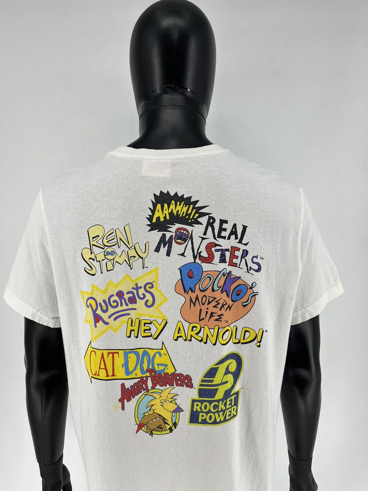 Cartoon Network Vintage 90s Nickelodeon TShirt Streetwear Style Size US L / EU 52-54 / 3 - 8 Thumbnail