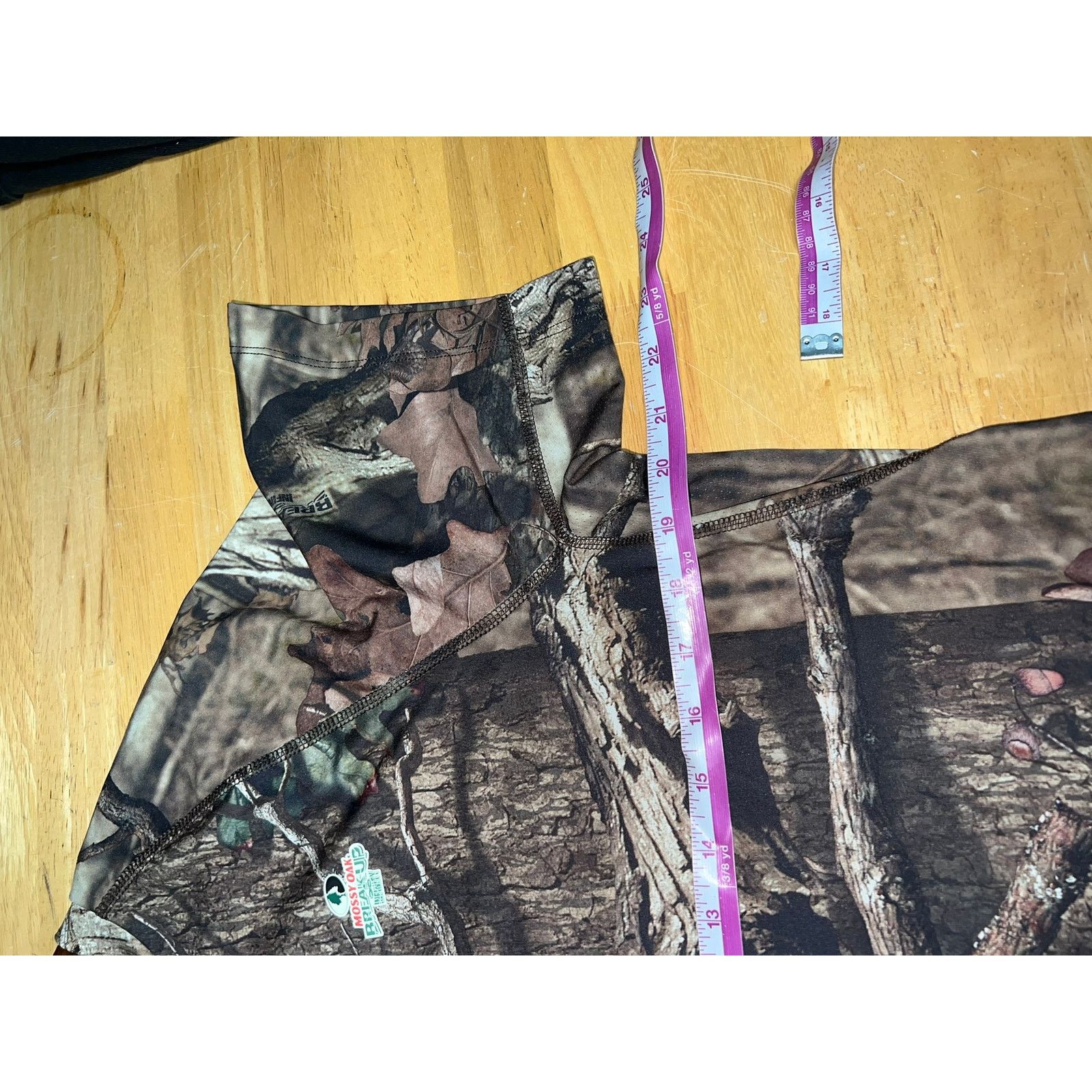 Starter Mossy Oak Break Up Camo Shirt Starter Polyester Green Tee M Size US M / EU 48-50 / 2 - 8 Thumbnail