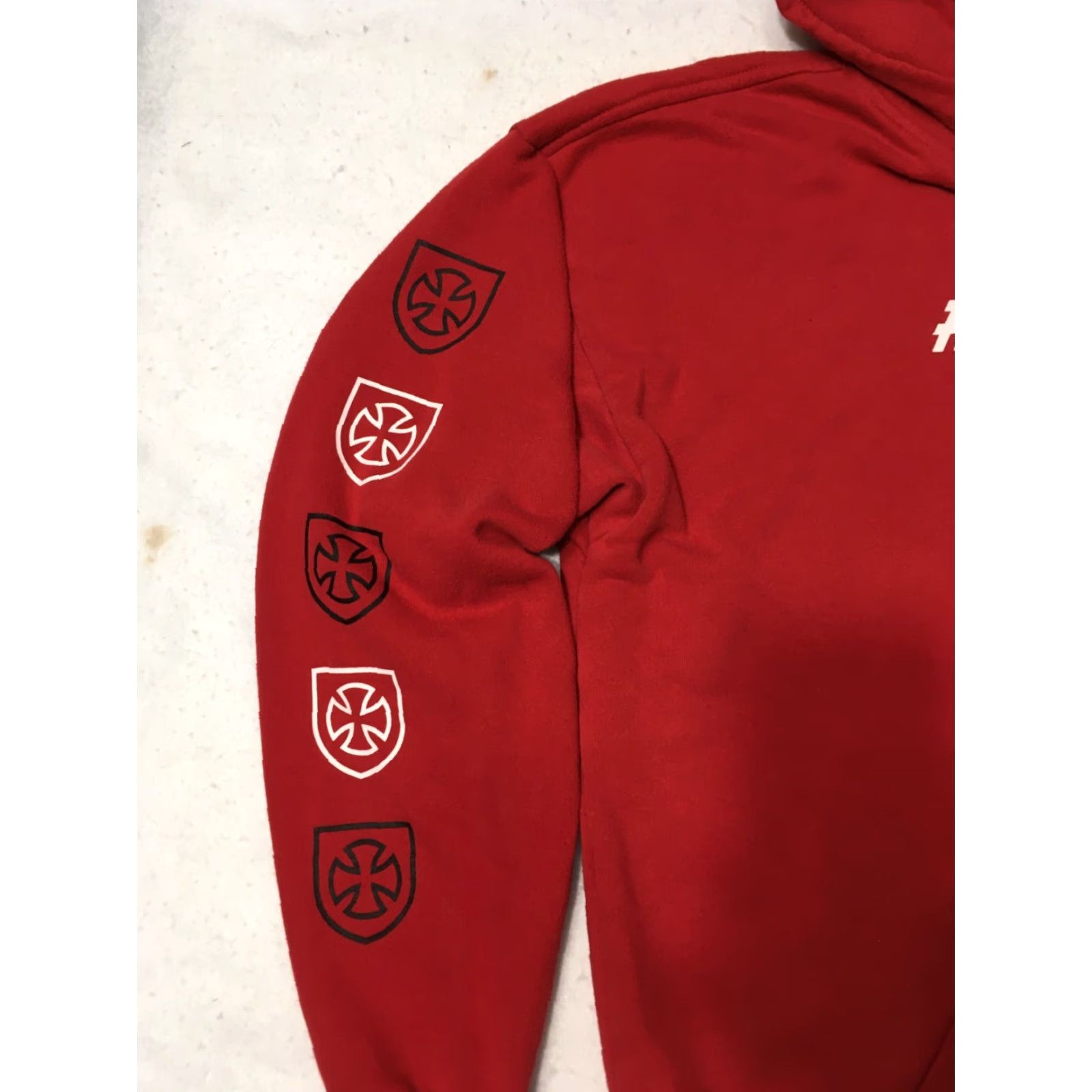 Brixton VINTAGE BRIXTON INDEPENDENT SHINE HOODED SWEATSHIRT RED M MEDIUM Men Hoodie Shine Vintage Size US M / EU 48-50 / 2 - 3 Thumbnail