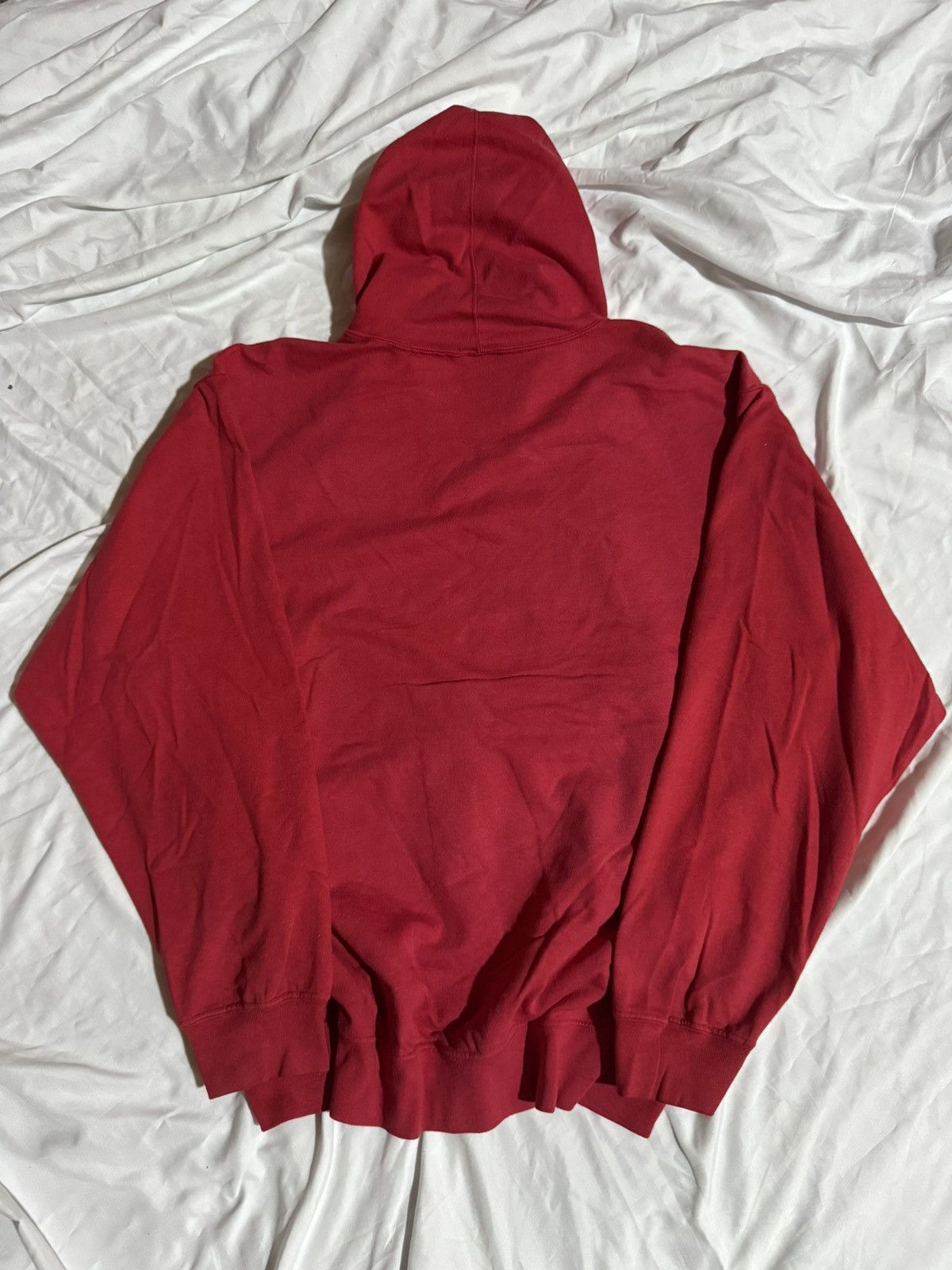 Nike Vintage 90s Nike Small Swoosh Pull Over Hoodie Size US L / EU 52-54 / 3 - 3 Thumbnail