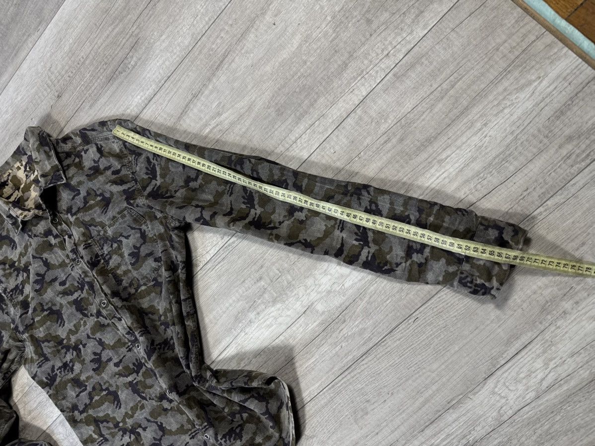 Japanese Brand Allsaints Mens Flannel Camo Vtg Shirt IF6WAS9 Travis style Size US M / EU 48-50 / 2 - 9 Thumbnail