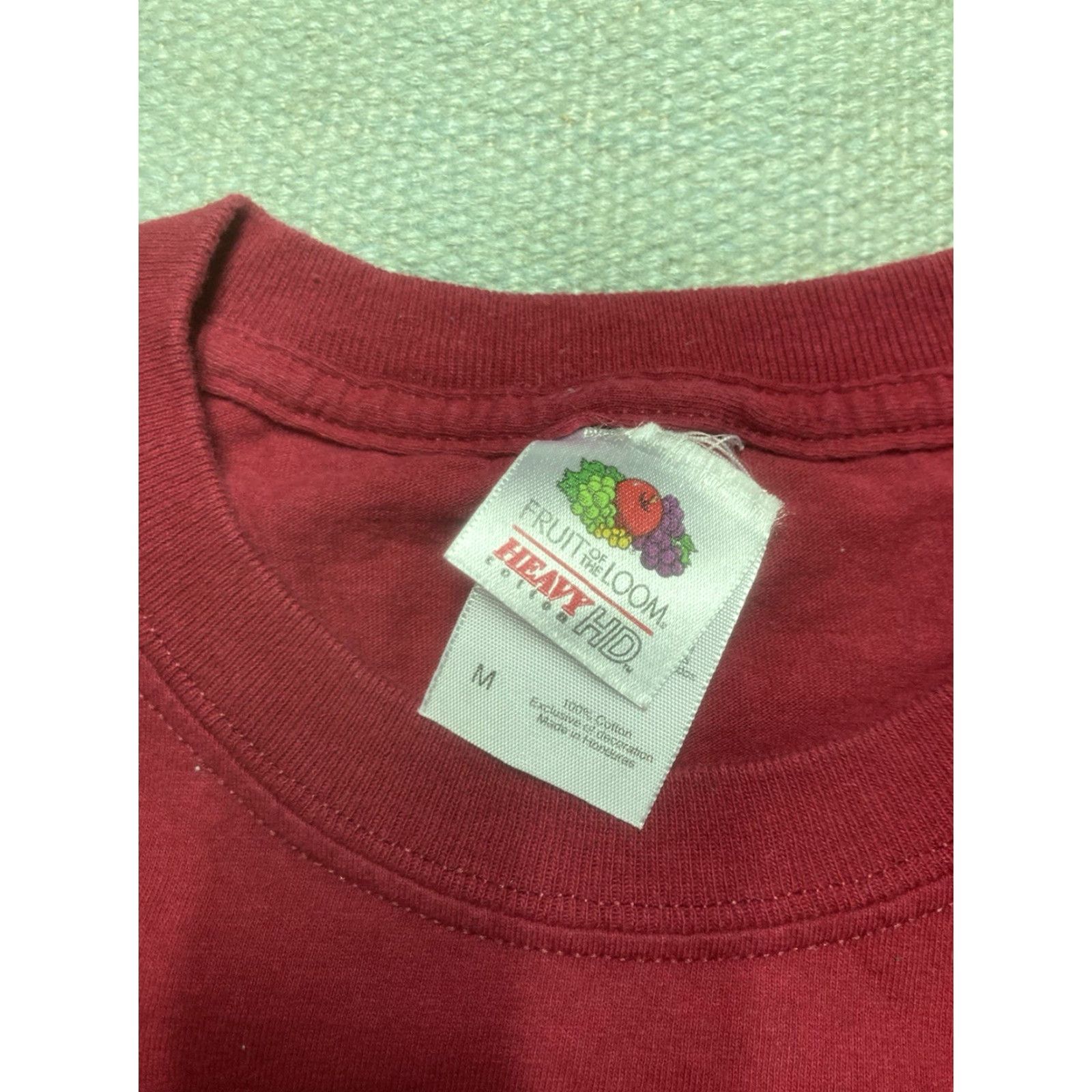 Vintage VINTAGE M & M T-Shirt Florida Embroidered Red Adult Medium Graphic Beach Cocoa Beach Florida Shirt Mens Size US M / EU 48-50 / 2 - 3 Thumbnail