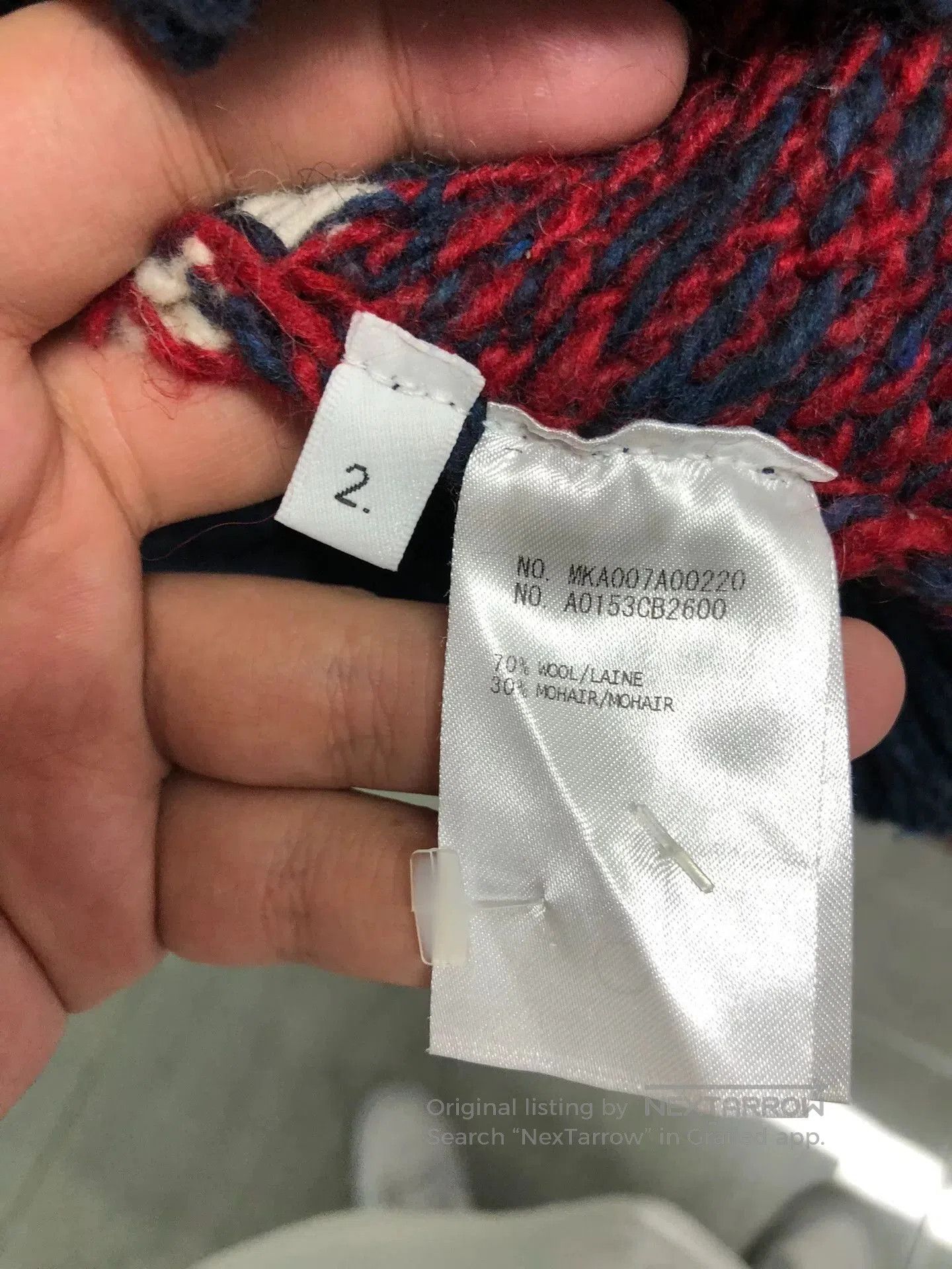 Thom Browne thom browne wool sweater with animal pattern. Size US M / EU 48-50 / 2 - 4 Thumbnail