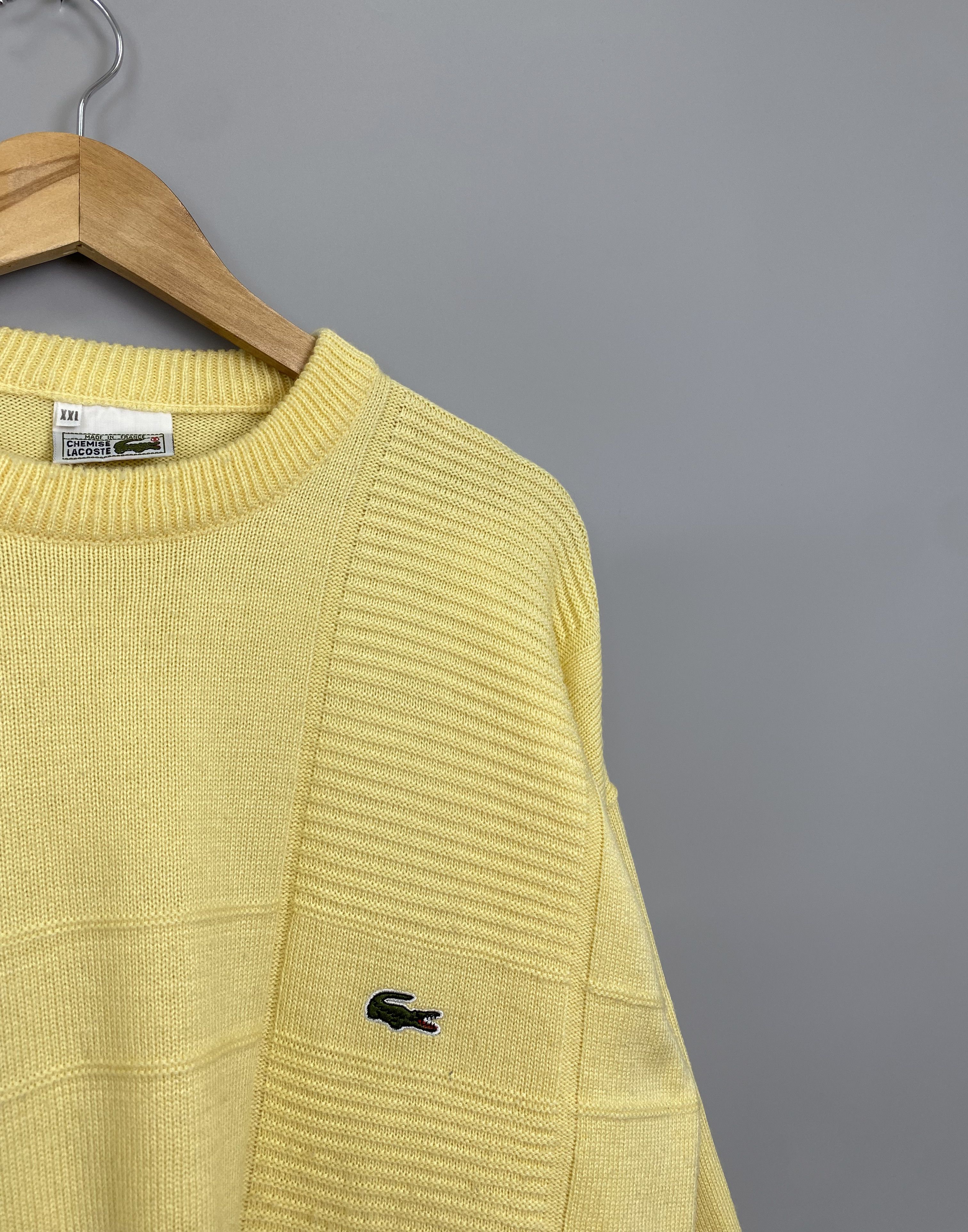 Lacoste Vintage LACOSTE Chemise Sweater Made in France Size US XXL / EU 58 / 5 - 3 Thumbnail
